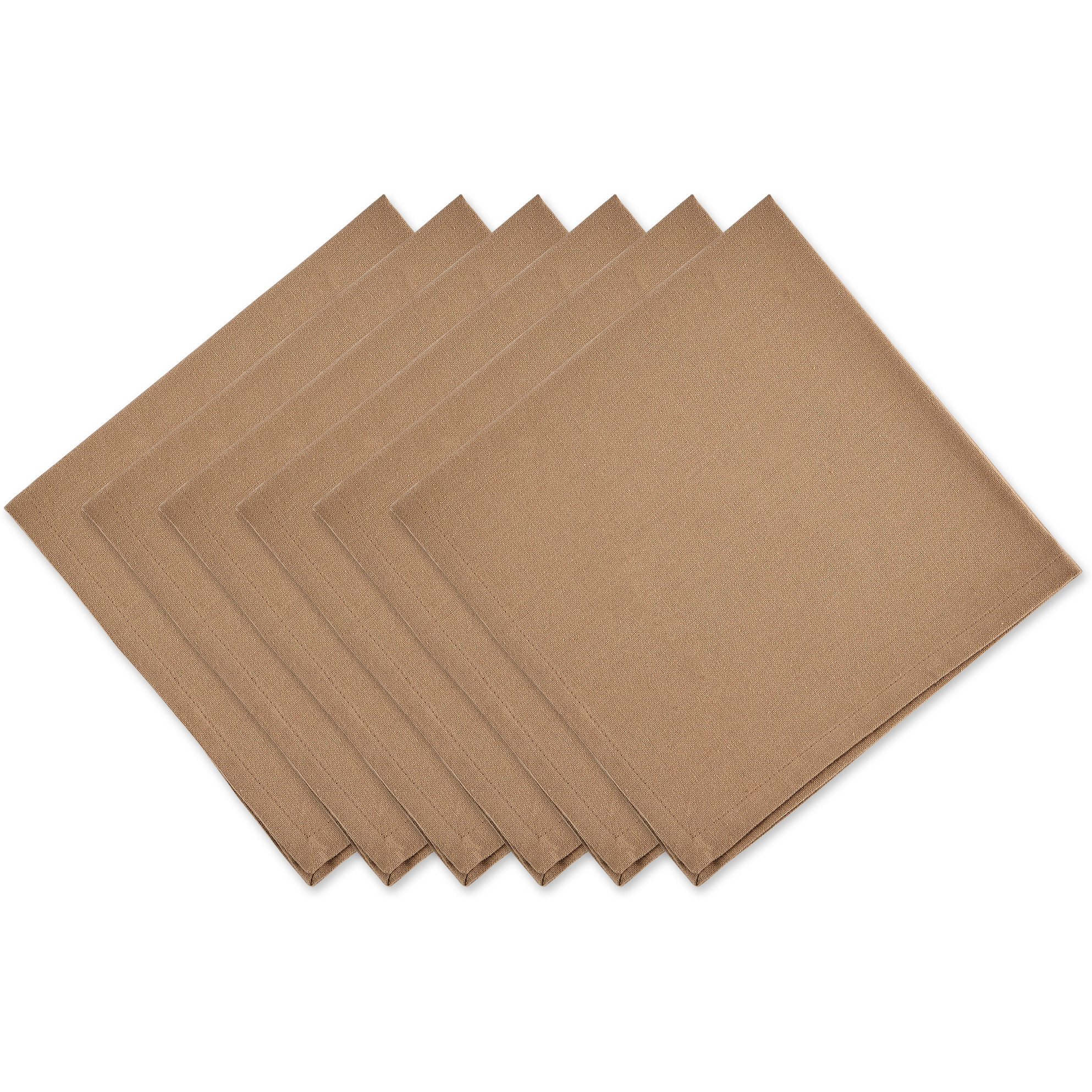 DII Stone Solid Napkin Set/6