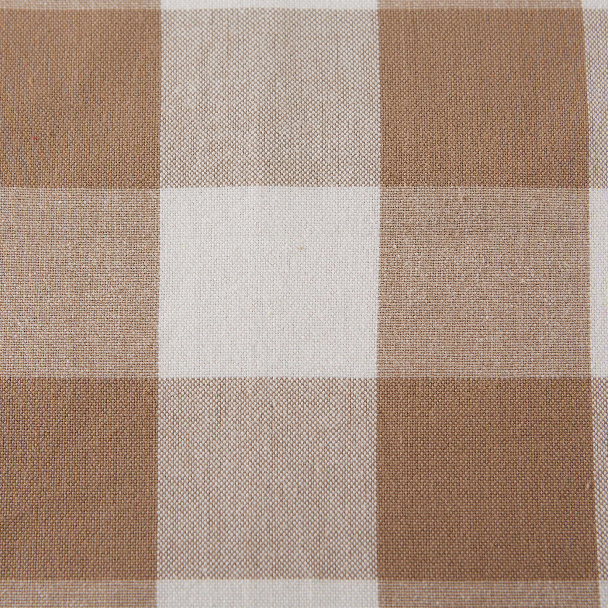 DII Stone Buffalo Check Tablecloth 70 Round