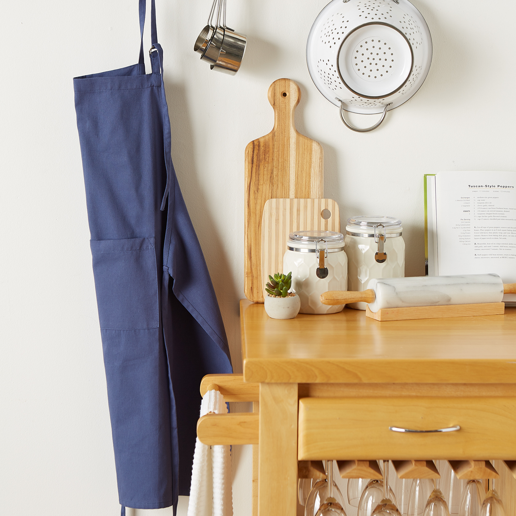DII French Blue XL Chef Apron