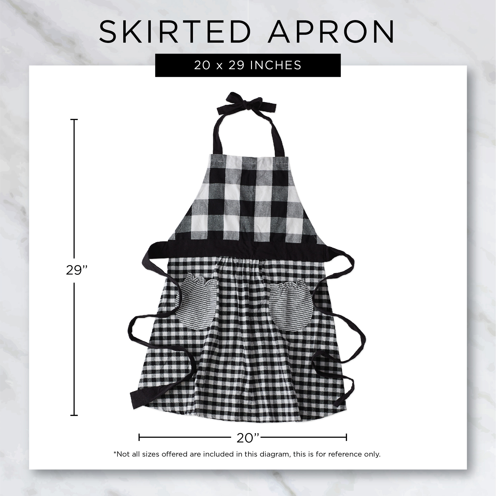 DII Love Print Skirt Apron