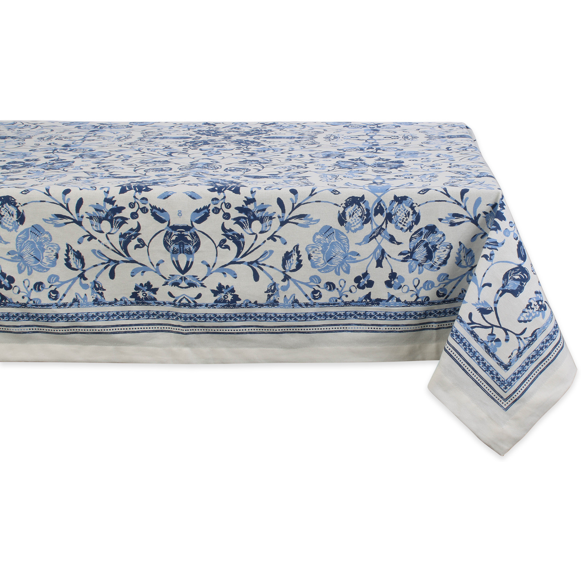 DII Madiera Print Tablecoth 60x84