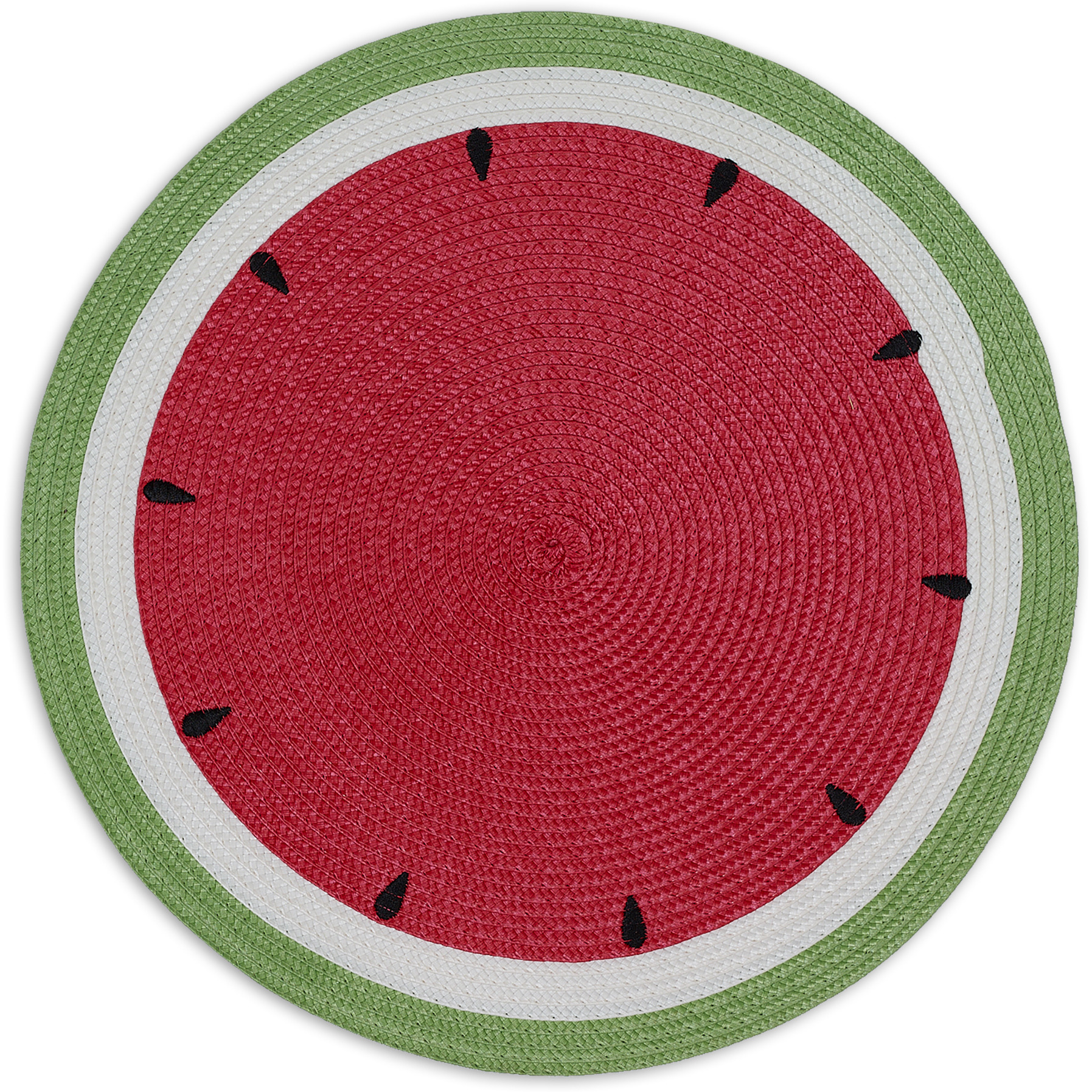DII Summer Day Watermelon Placemats Set/6