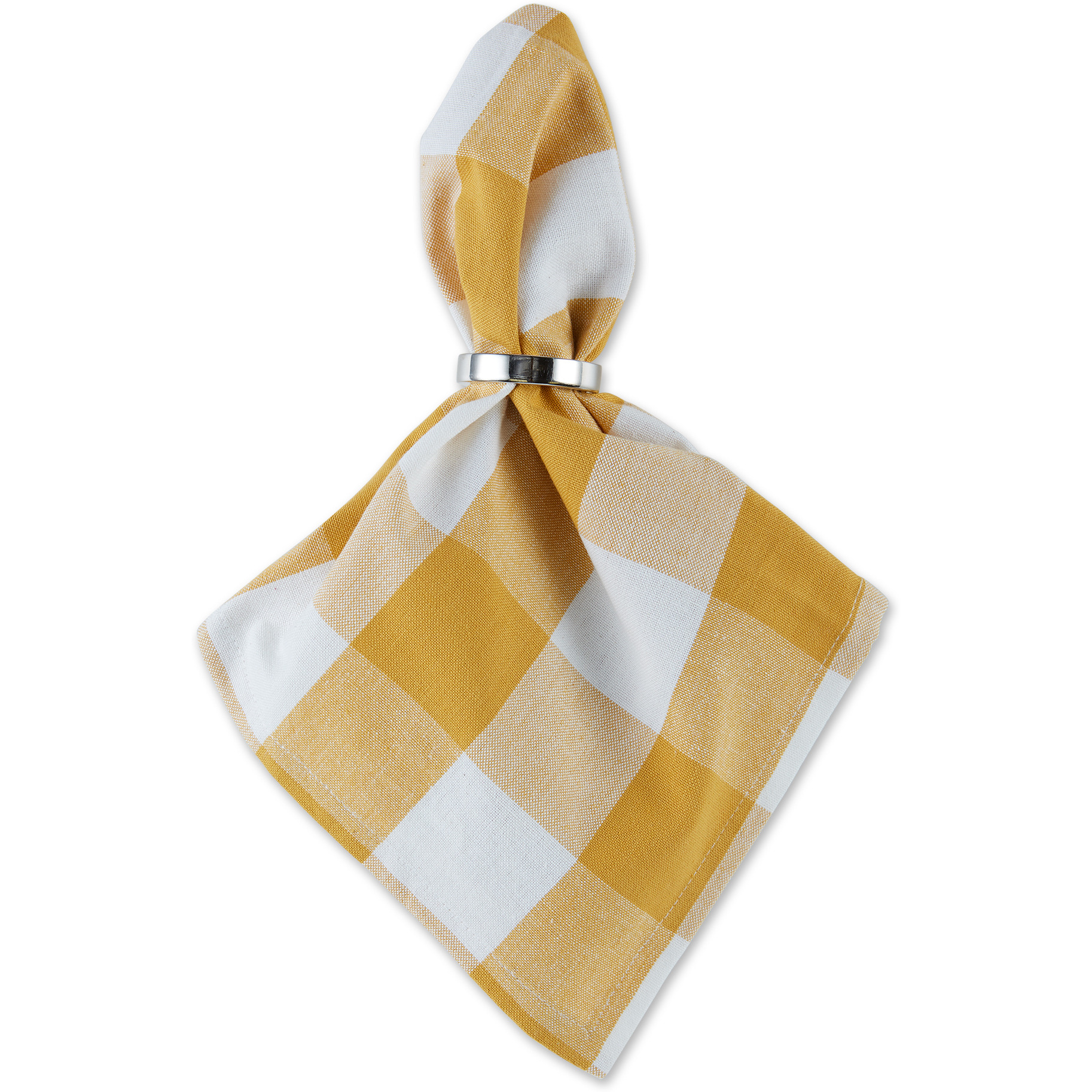 DII Honey Gold Buffalo Check Napkin (Set of 6)