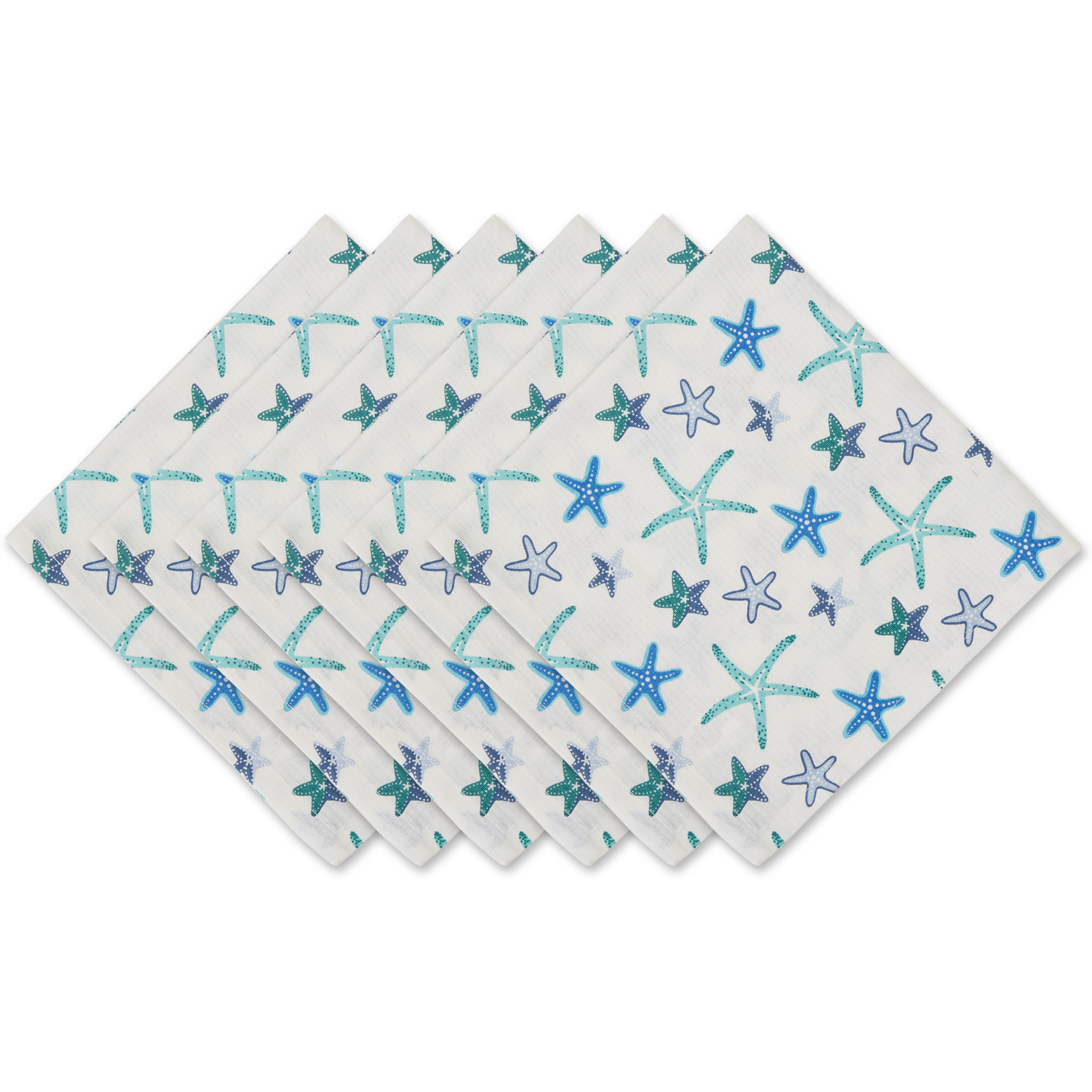 DII Star Fish Printed Napkin (Set of 6)