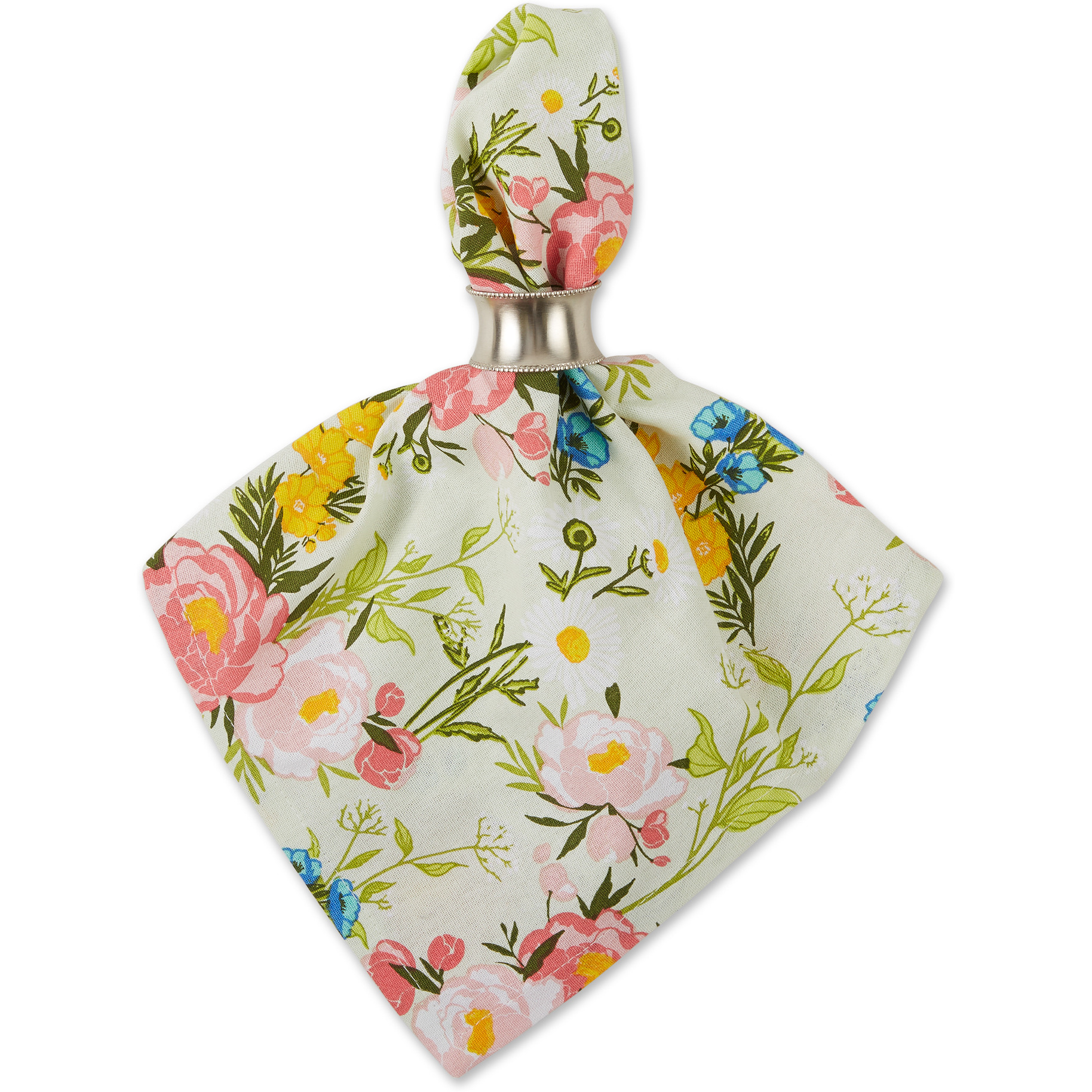 DII Spring Bouquet Printed Napkin (Set of 6)