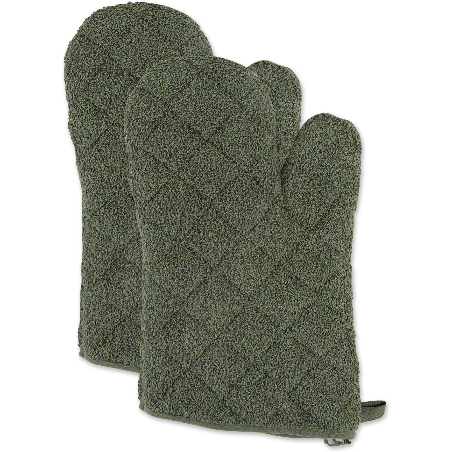 DII Artichoke Terry Oven Mitt (Set of 2)