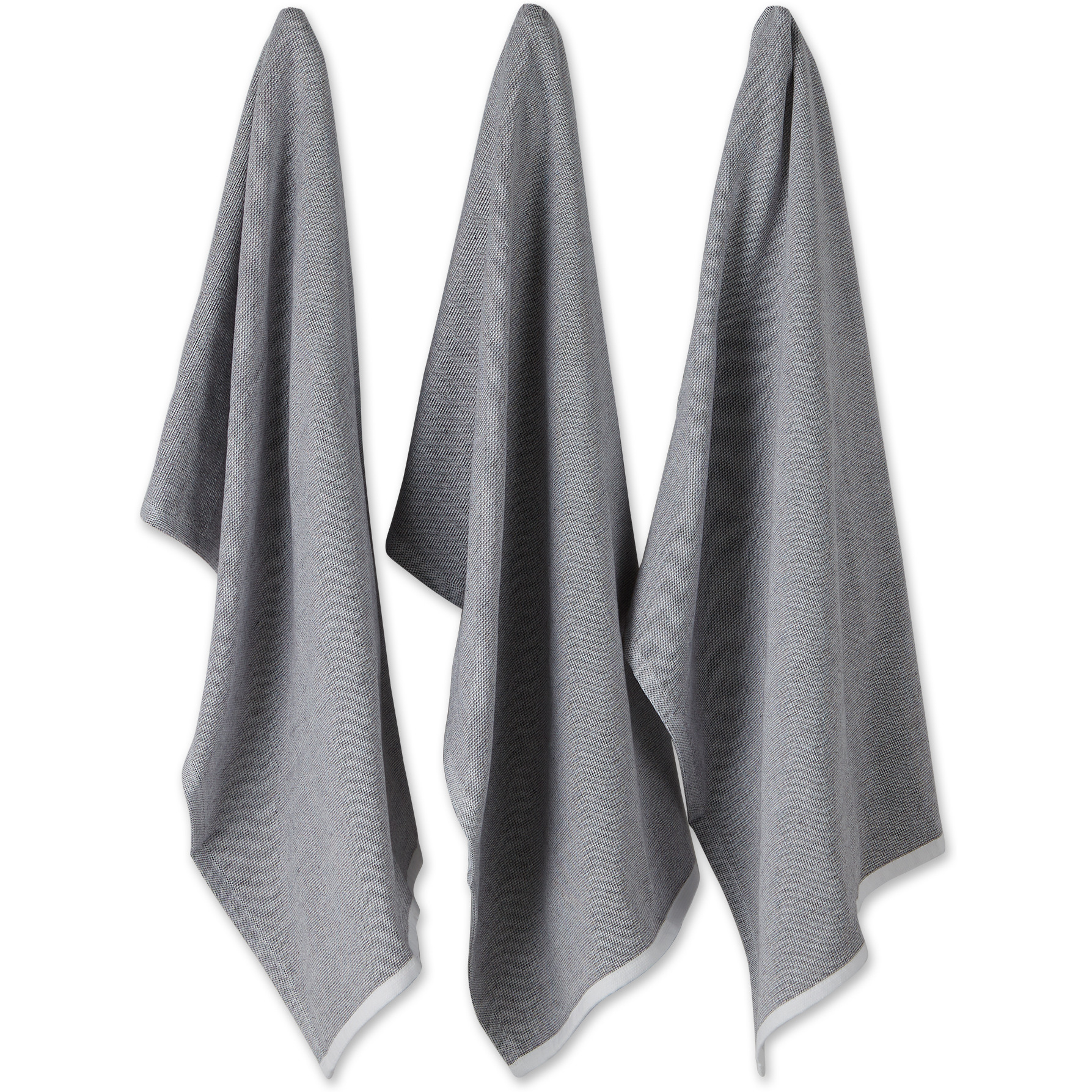 MINERAL FRENCH TERRY CHAMBRAY SOLID DISHTOWEL 3 PIECE