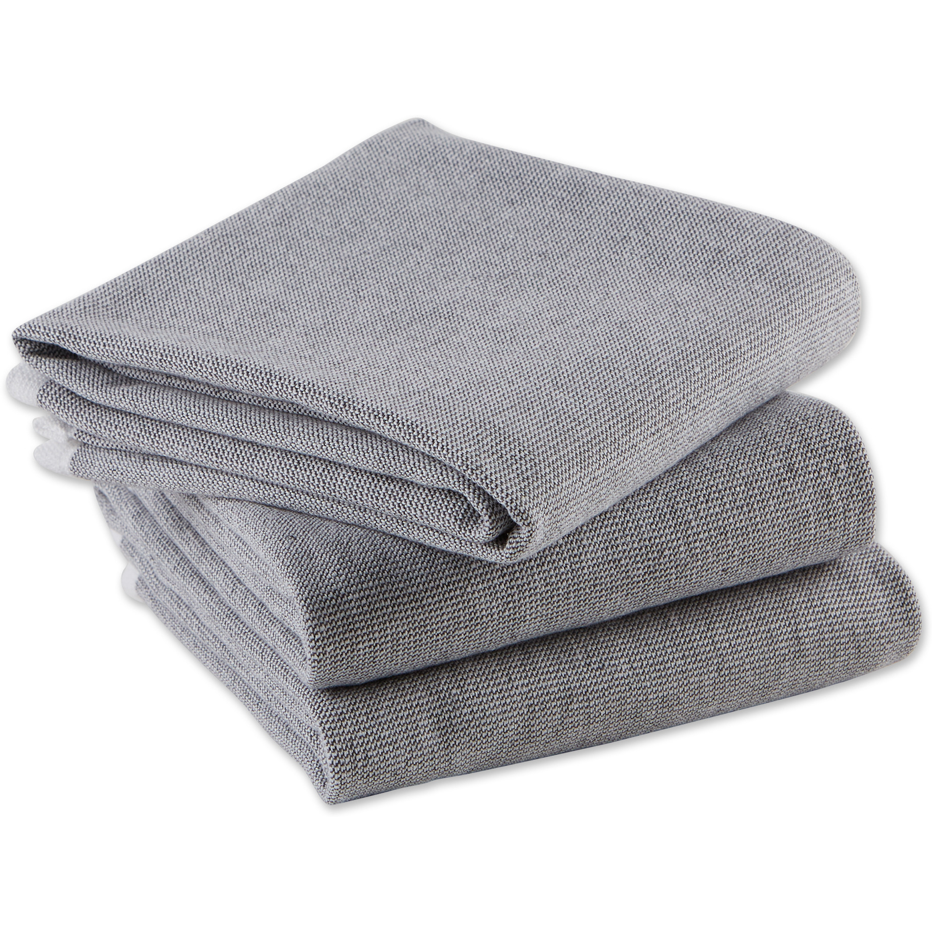 MINERAL FRENCH TERRY CHAMBRAY SOLID DISHTOWEL 3 PIECE