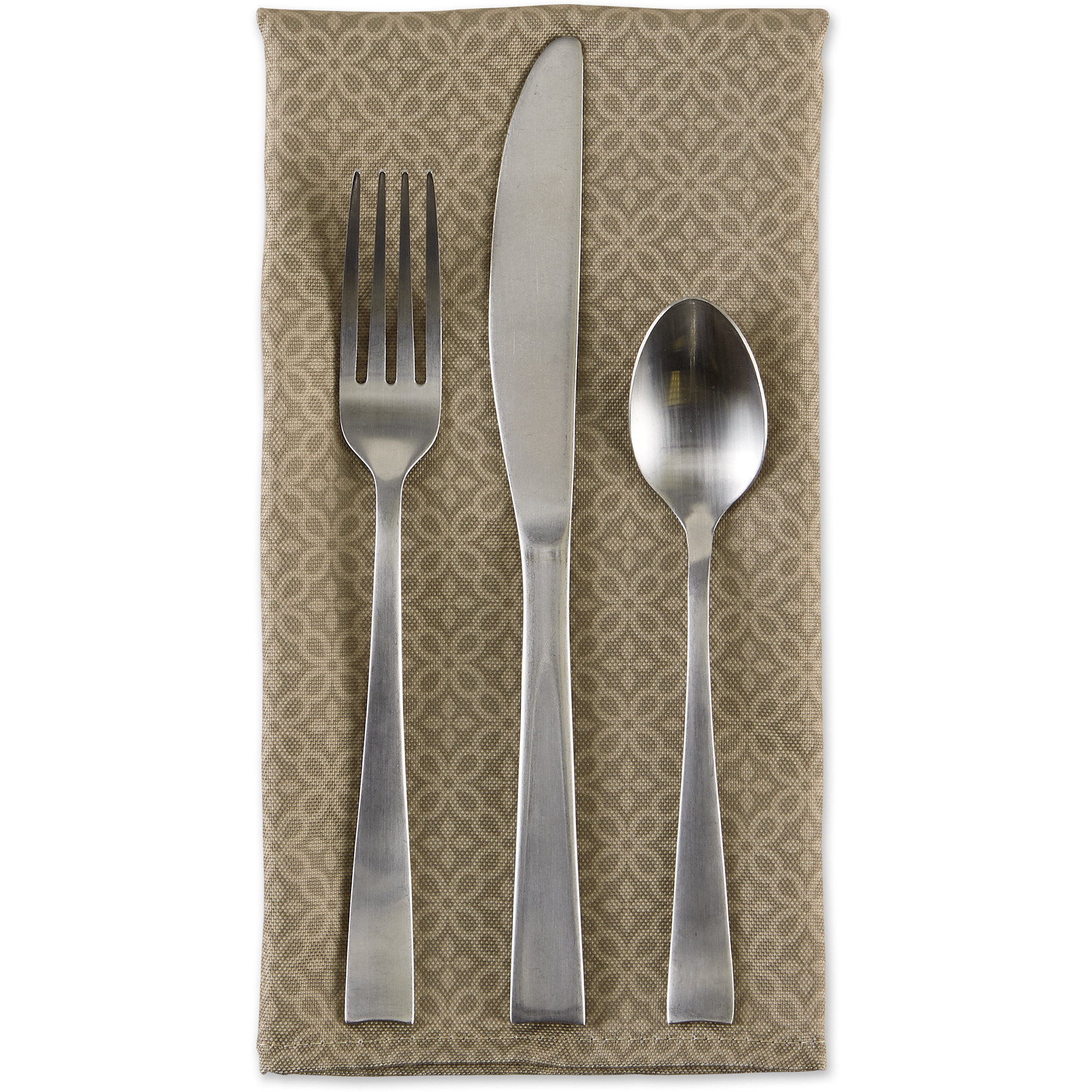 DII Stone Tonal Lattice Print Outdoor Napkin (Set of 6)