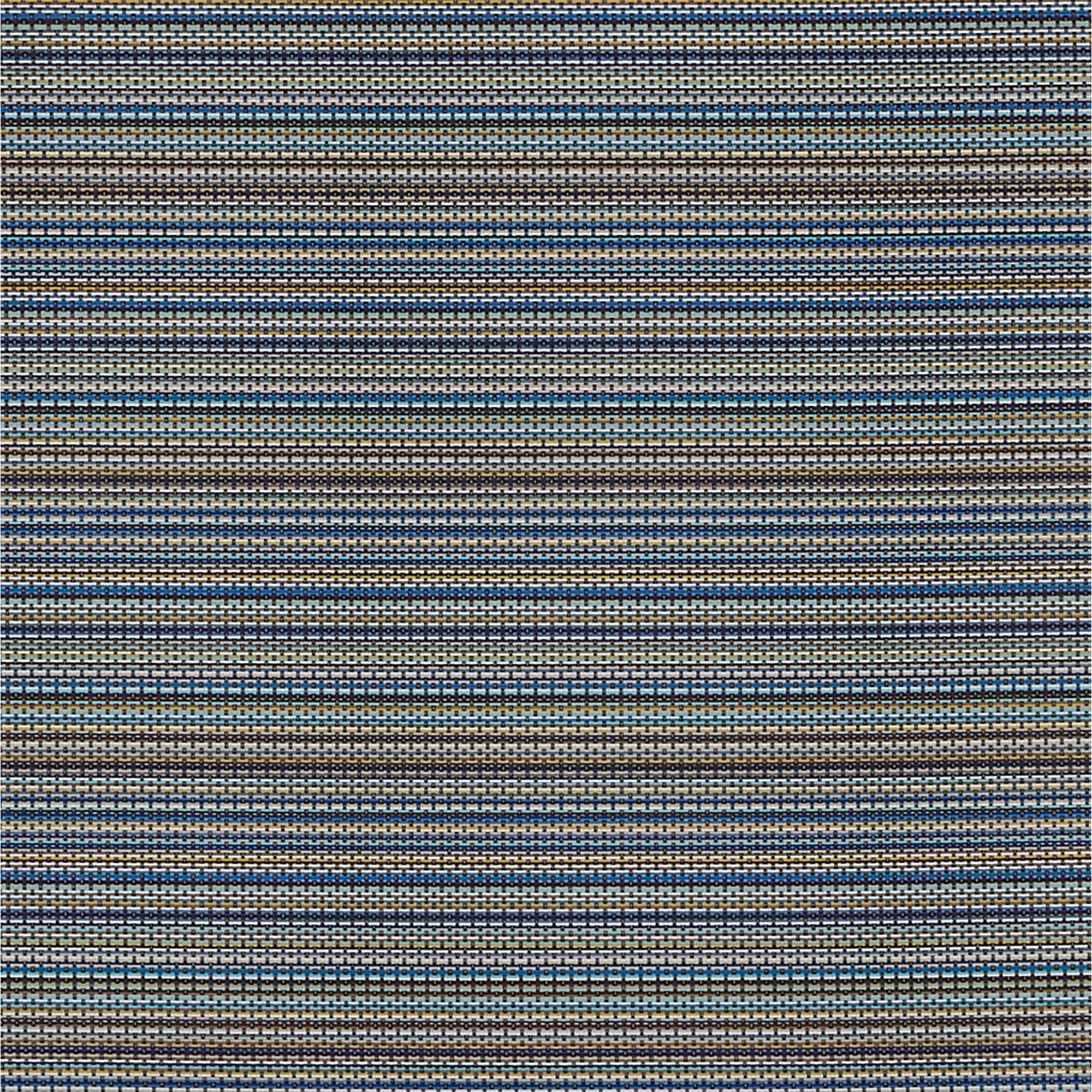 DII Ocean Micro Stripe Placemat Set, 13x19", 6 Piece