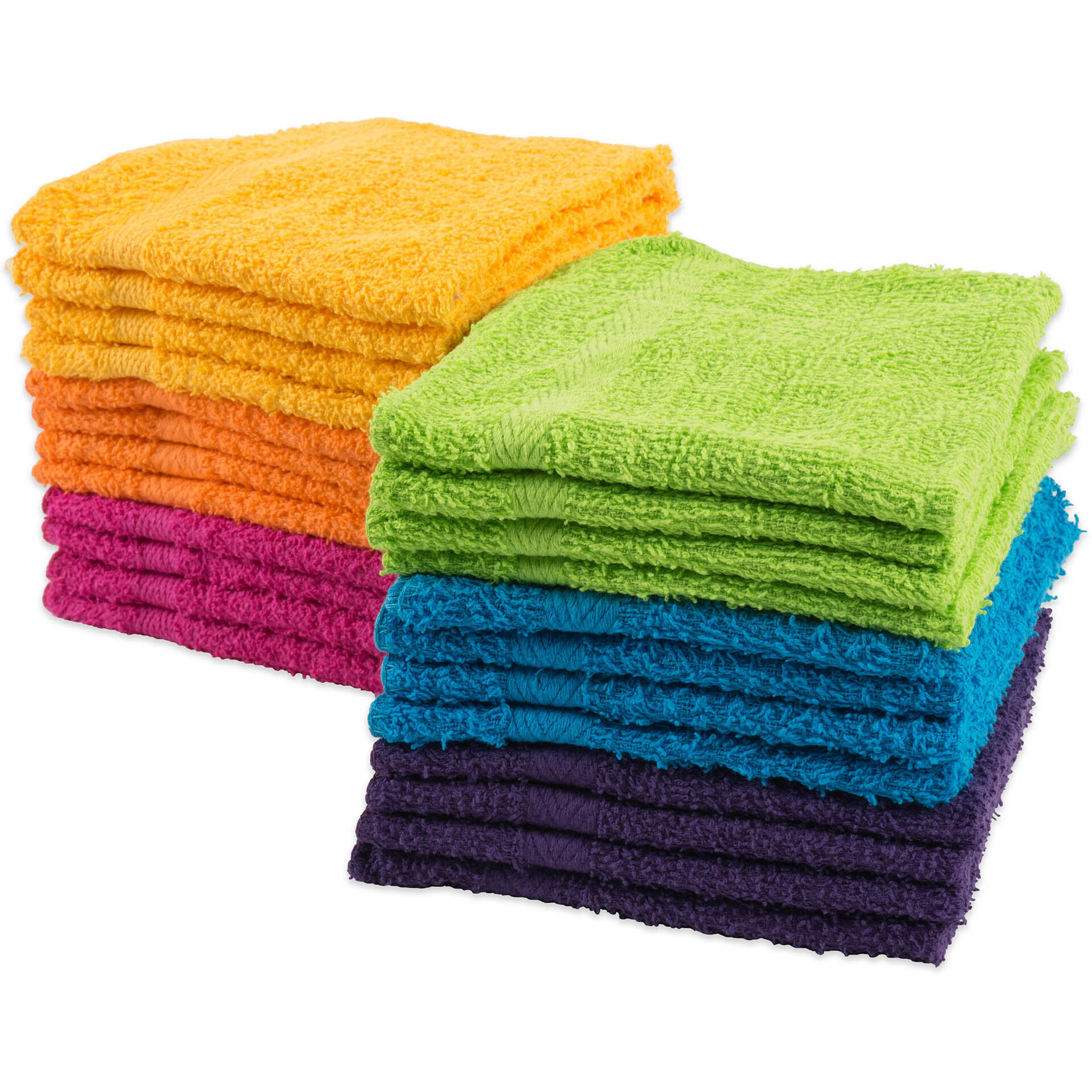 J&M Brights Washcloth (Set of 24)