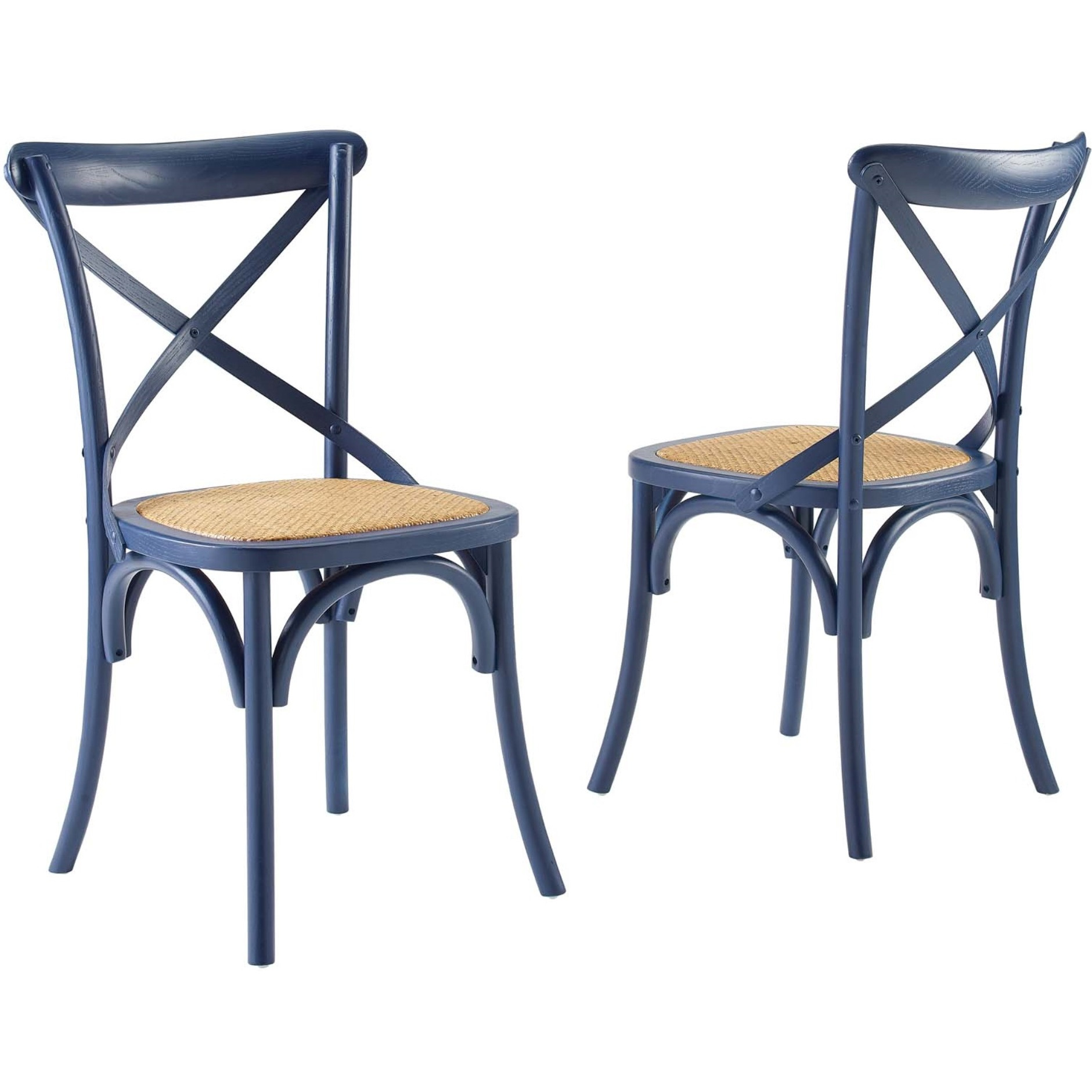 Gear Dining Side Chair Set of 2 Midnight Blue