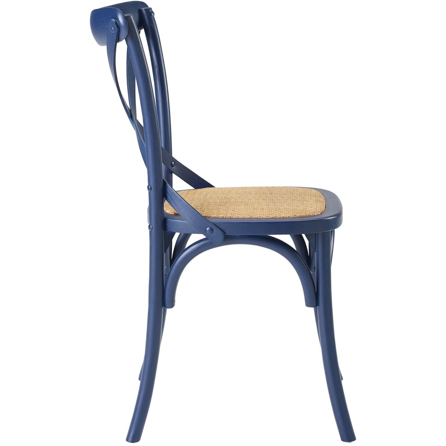 Gear Dining Side Chair Set of 2 Midnight Blue