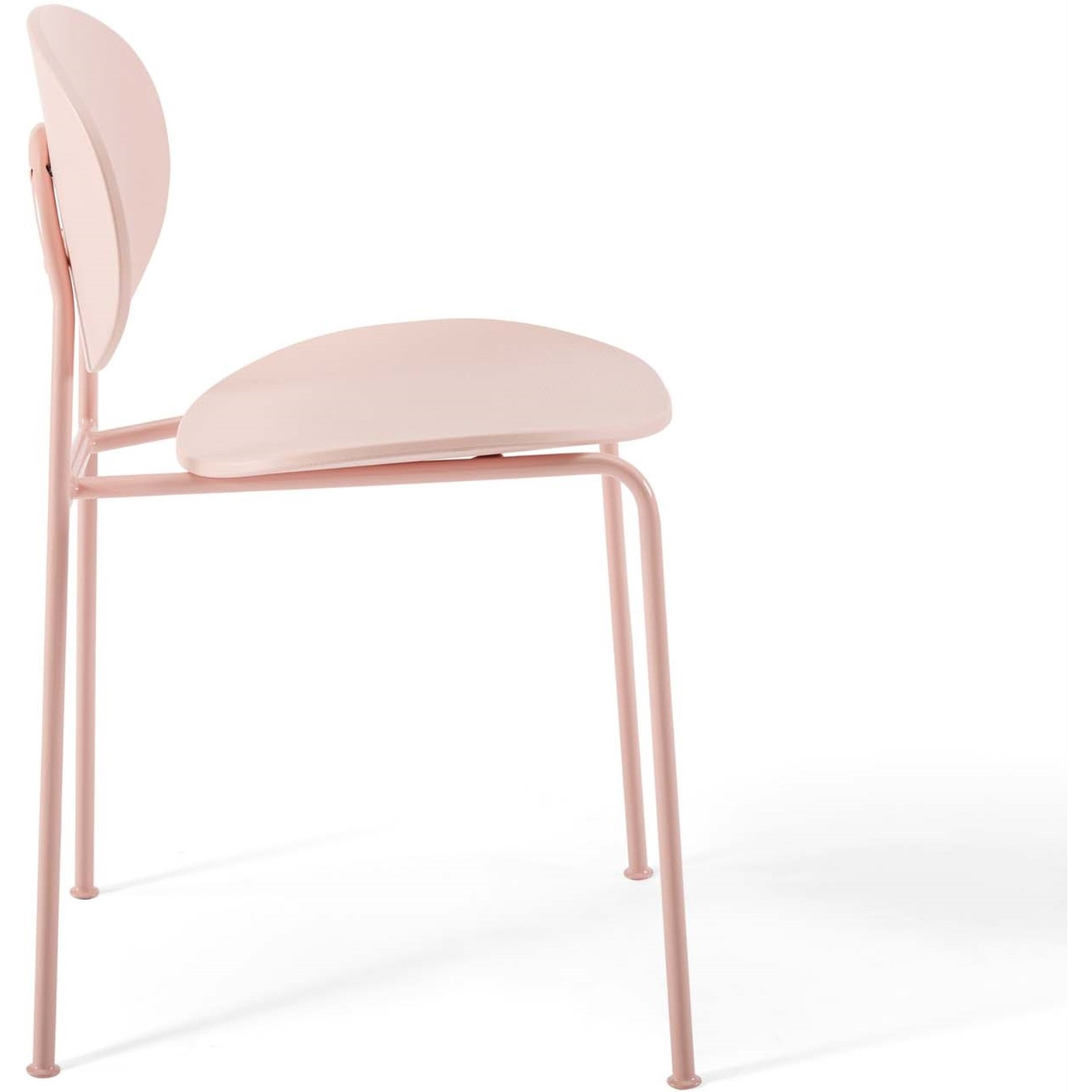 Palette Dining Side Chair Set of 2 Pink