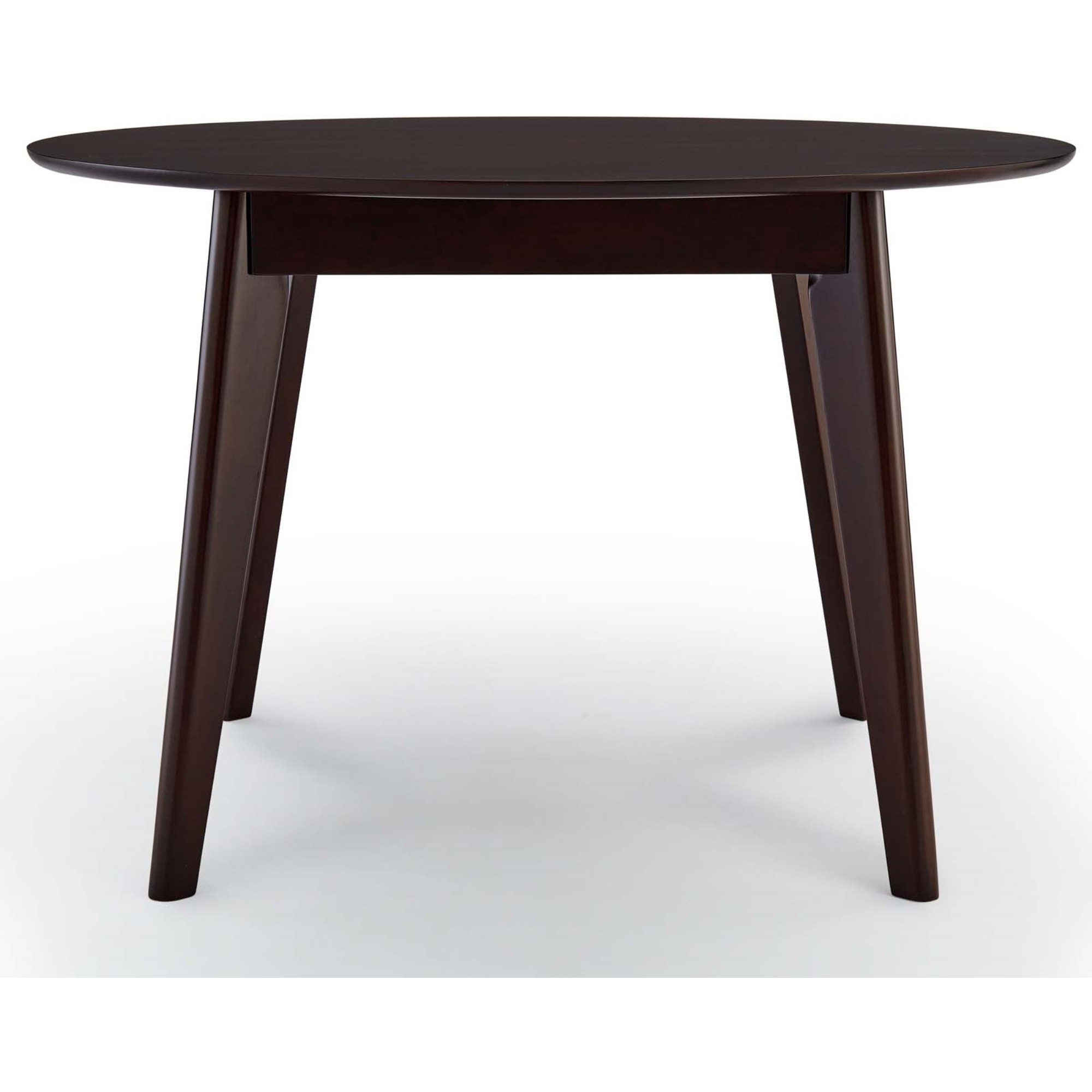 Vision 45" Round Dining Table Cappuccino