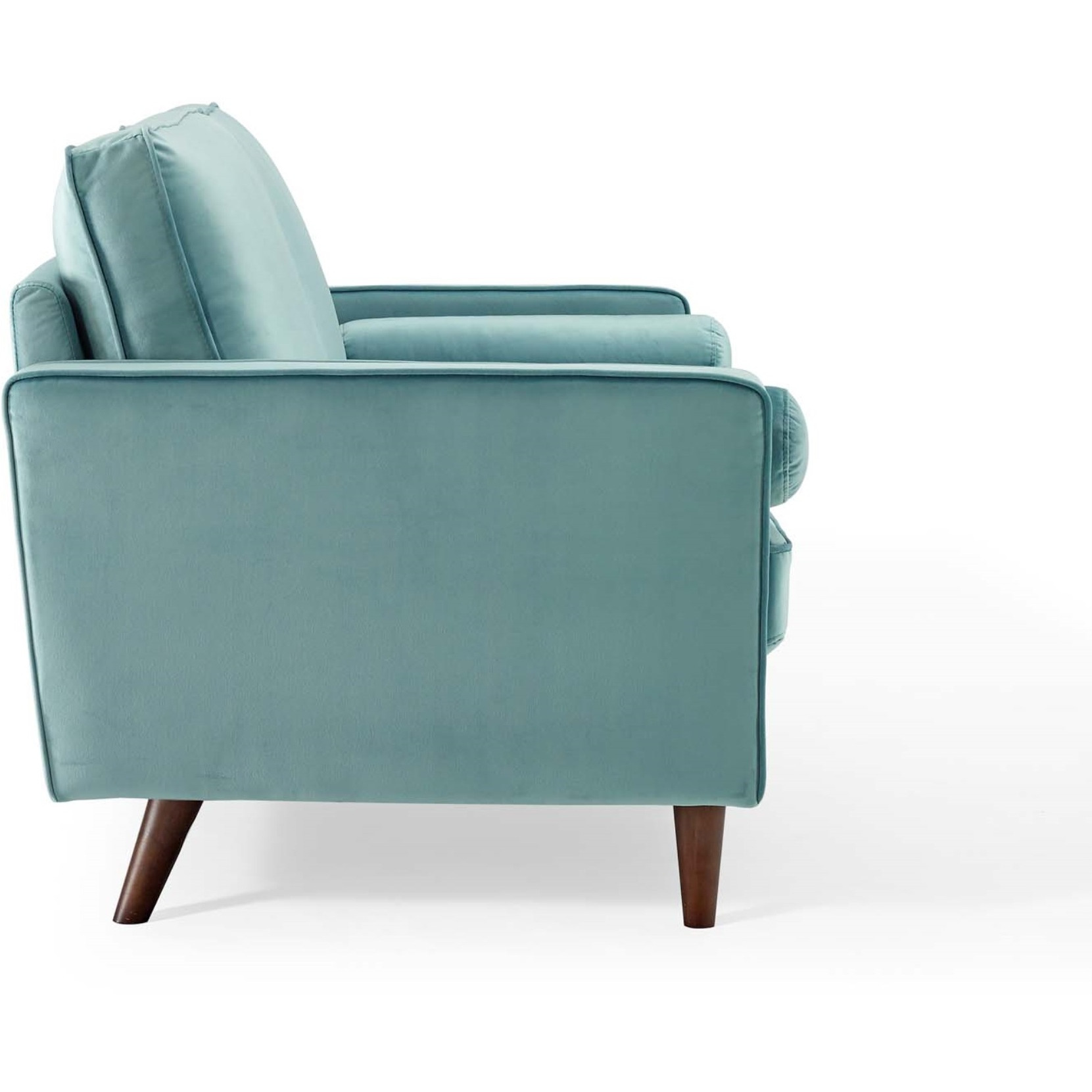 Valour Performance Velvet Loveseat Mint