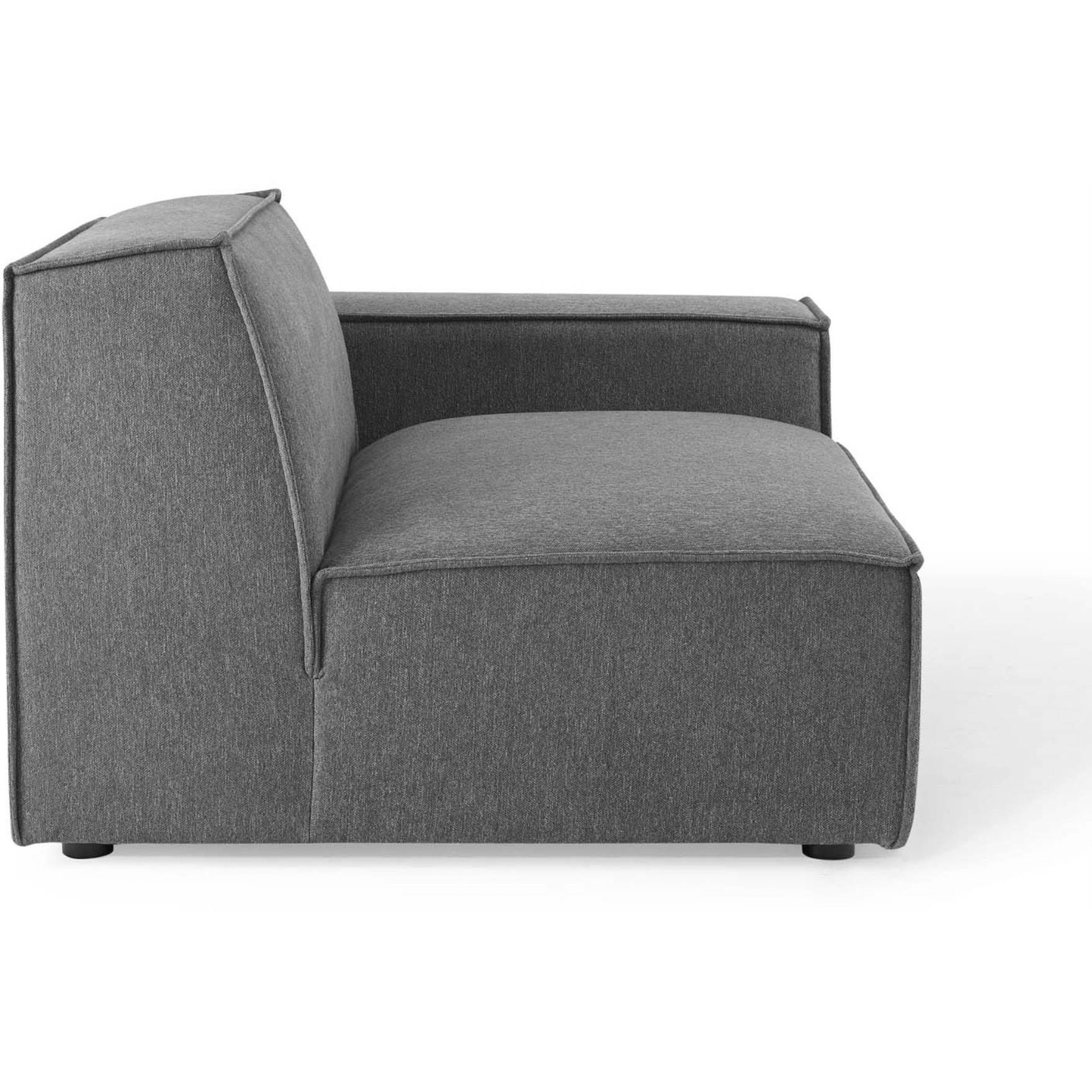 Restore Right-Arm Sectional Sofa Chair Charcoal