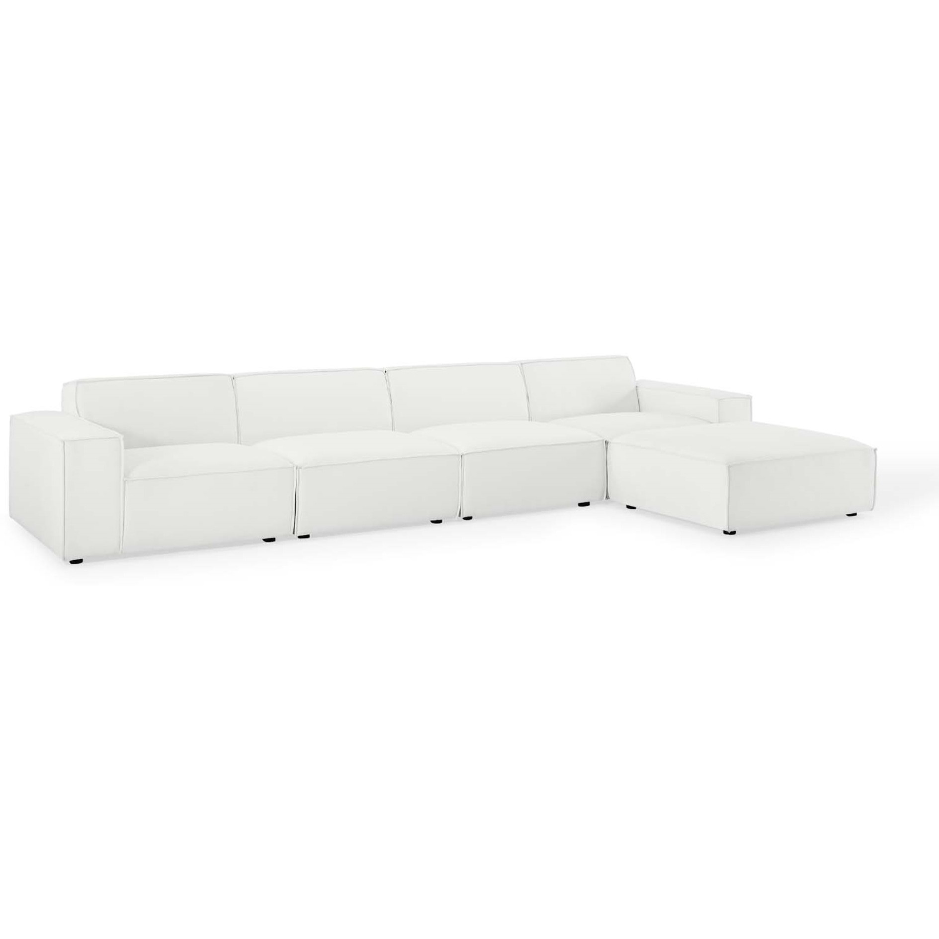Restore 5-Piece Sectional Sofa White
