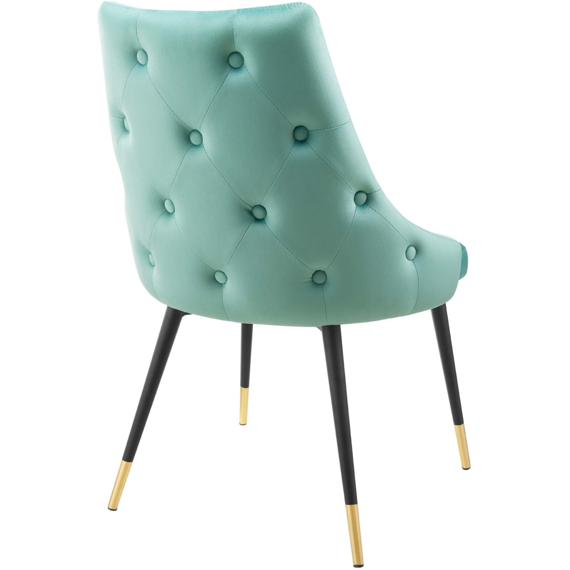 Adorn Tufted Performance Velvet Dining Side Chair Mint