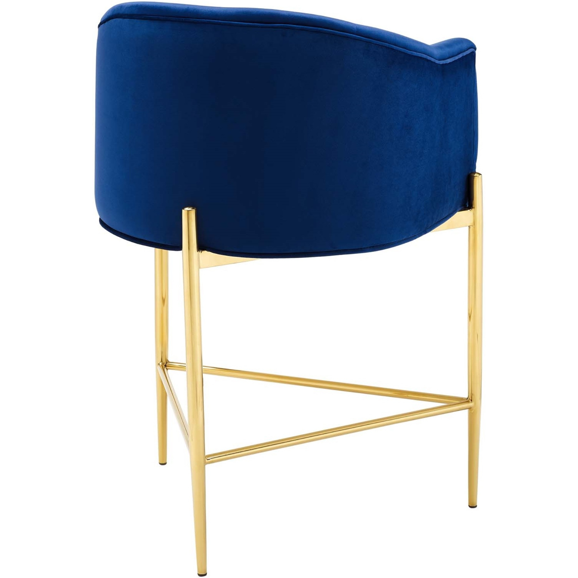 Savour Tufted Counter Stool Navy