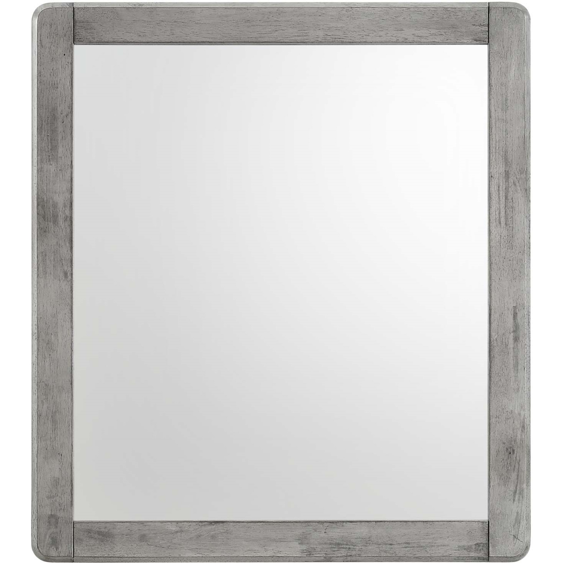 Georgia Wood Mirror Gray