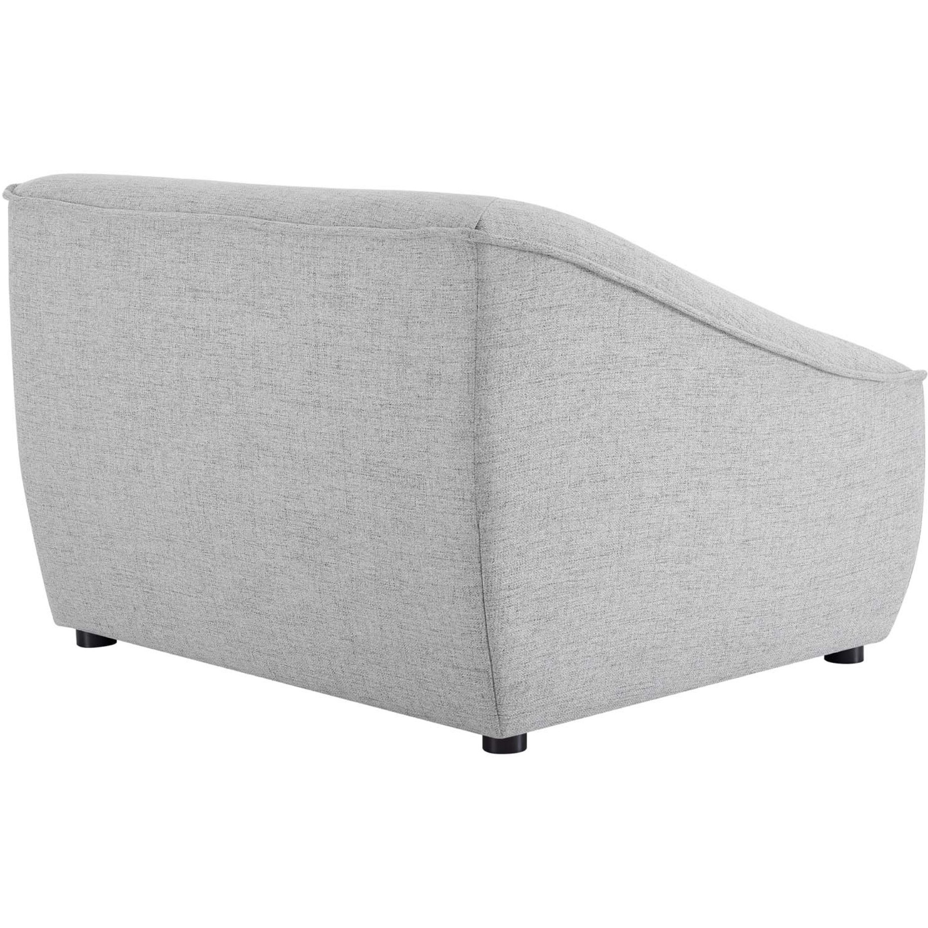 Comprise Left-Arm Sectional Sofa Chair Light Gray