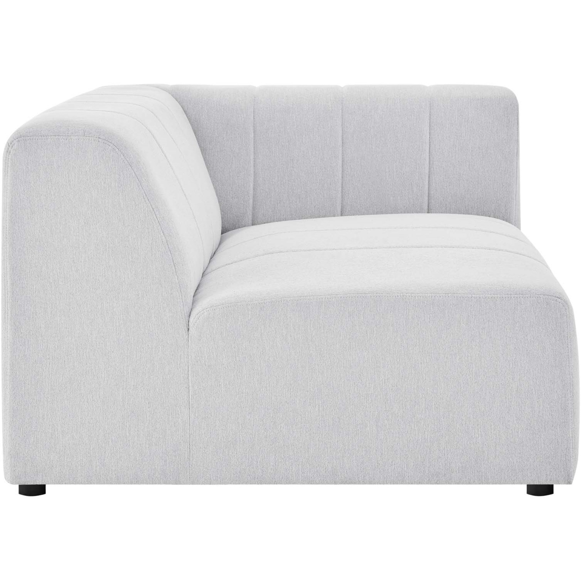 Bartlett Upholstered Fabric 2-Piece Loveseat Ivory