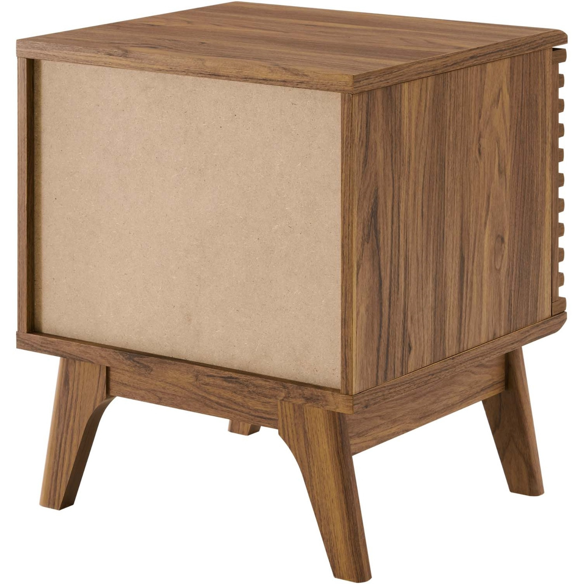Render Vinyl Record Display Stand Walnut