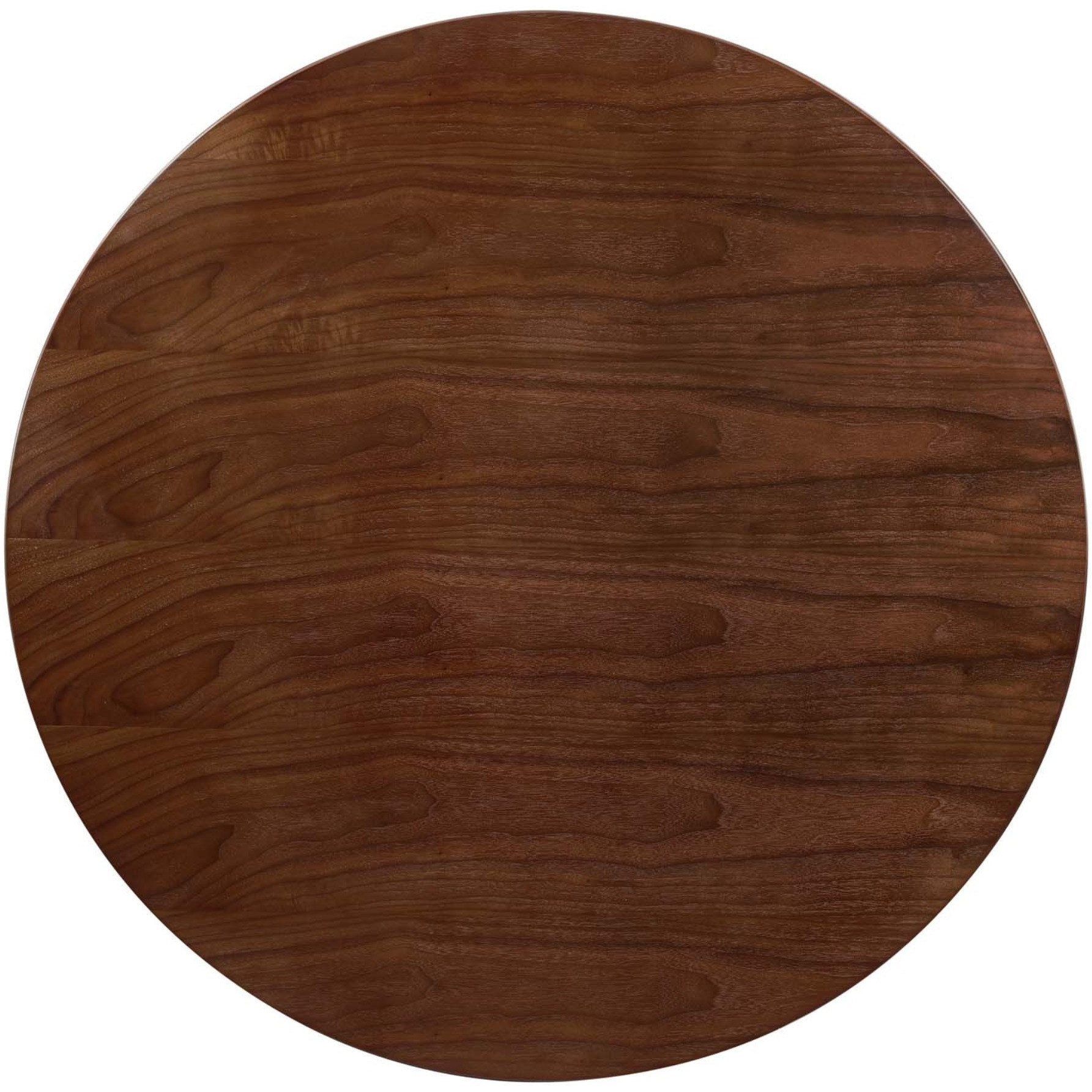 Zinque 47" Dining Table Gold Walnut