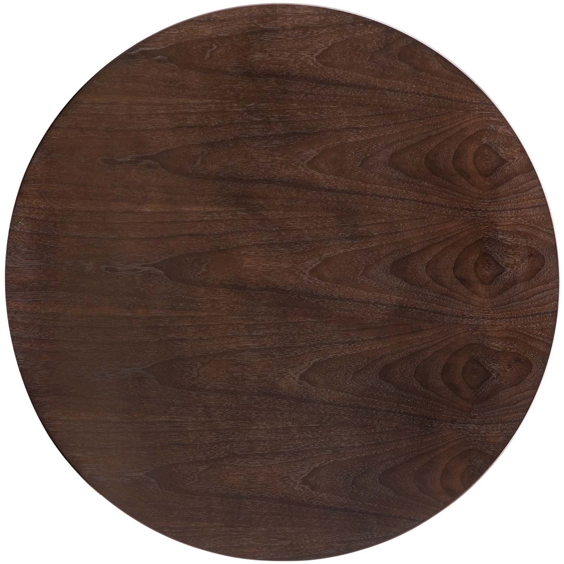 Lippa 40" Wood Dining Table Black Cherry Walnut