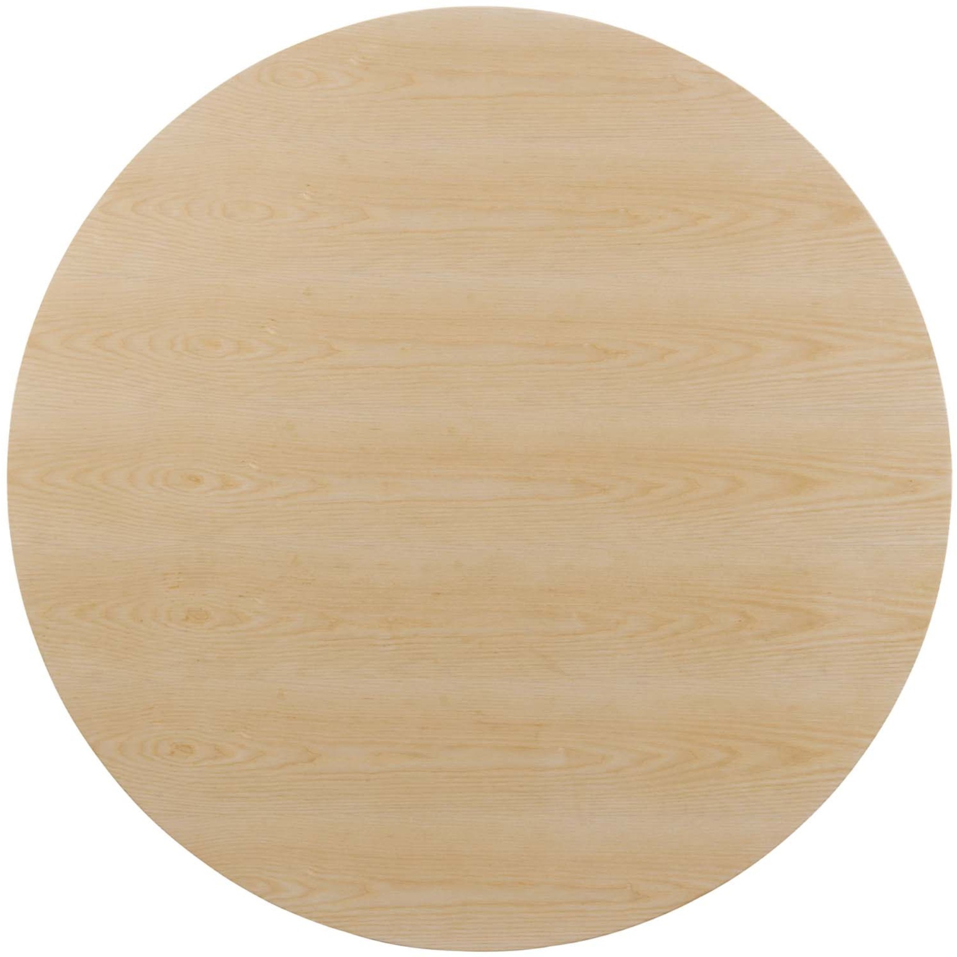 Lippa 60" Wood Dining Table Black Natural