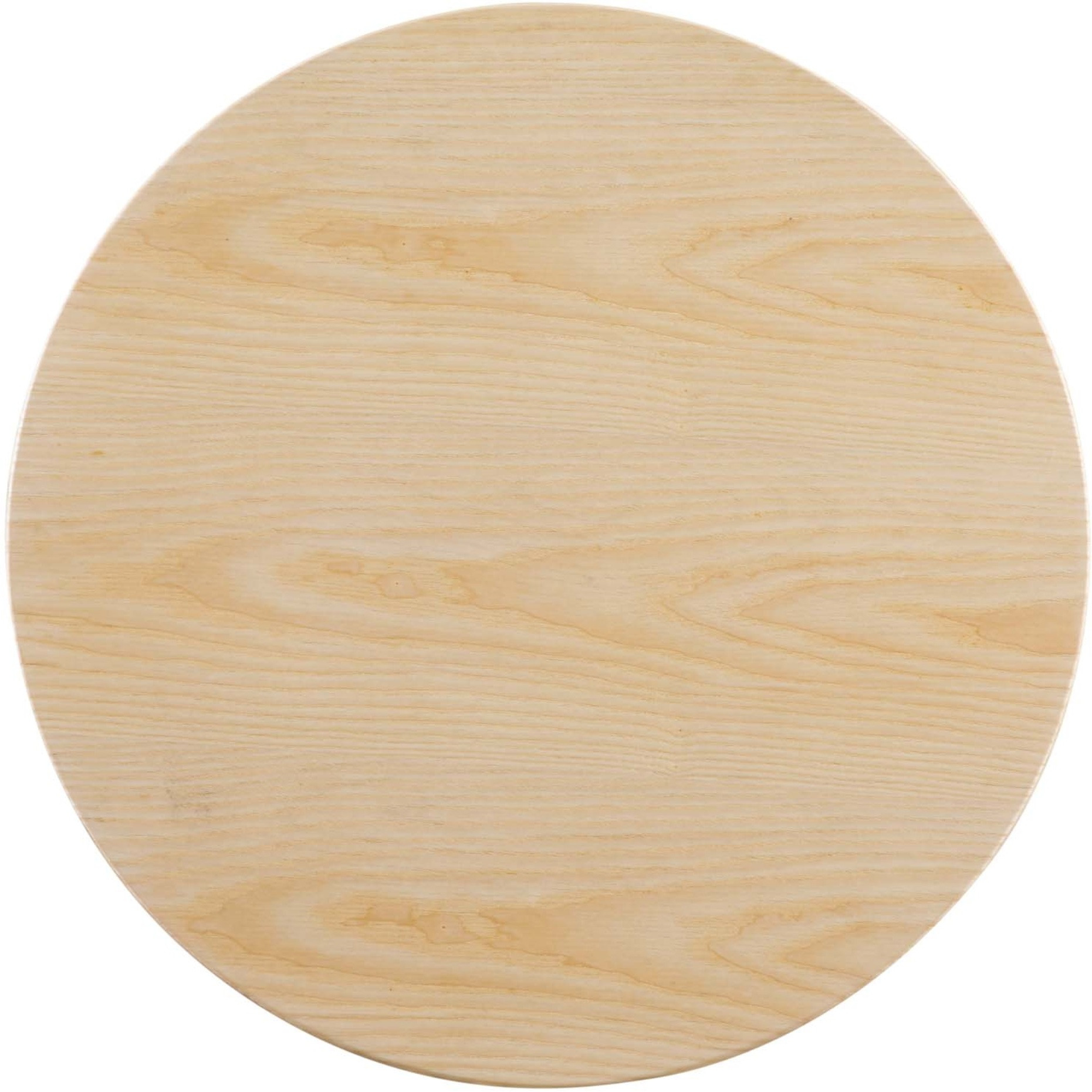 Lippa 28" Wood Dining Table Black Natural