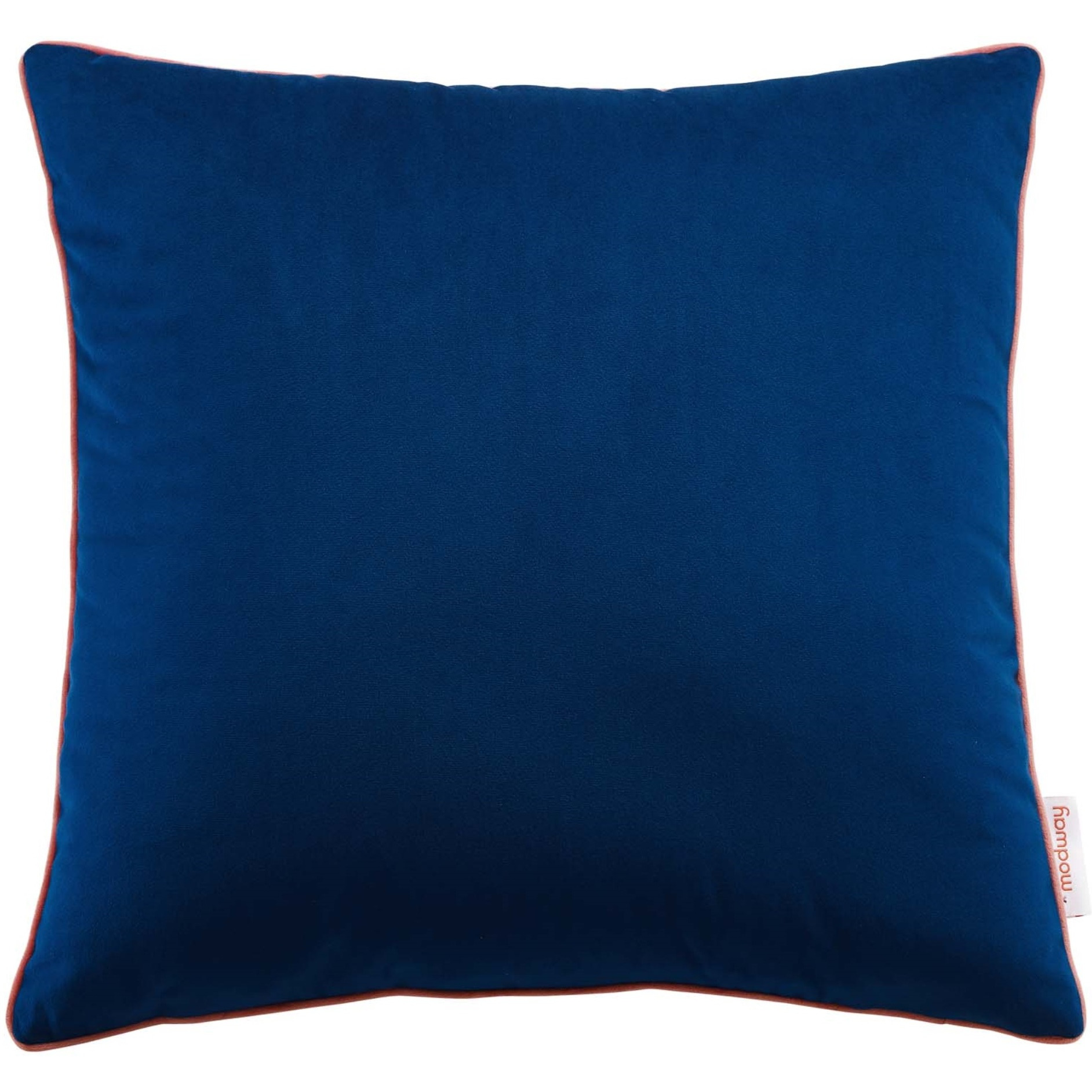 Accentuate 18" Performance Velvet Throw Pillow Navy Blossom