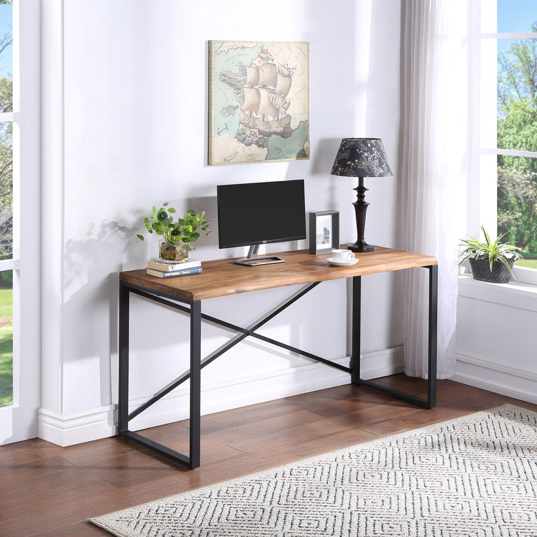 Concord Live Edge Desk