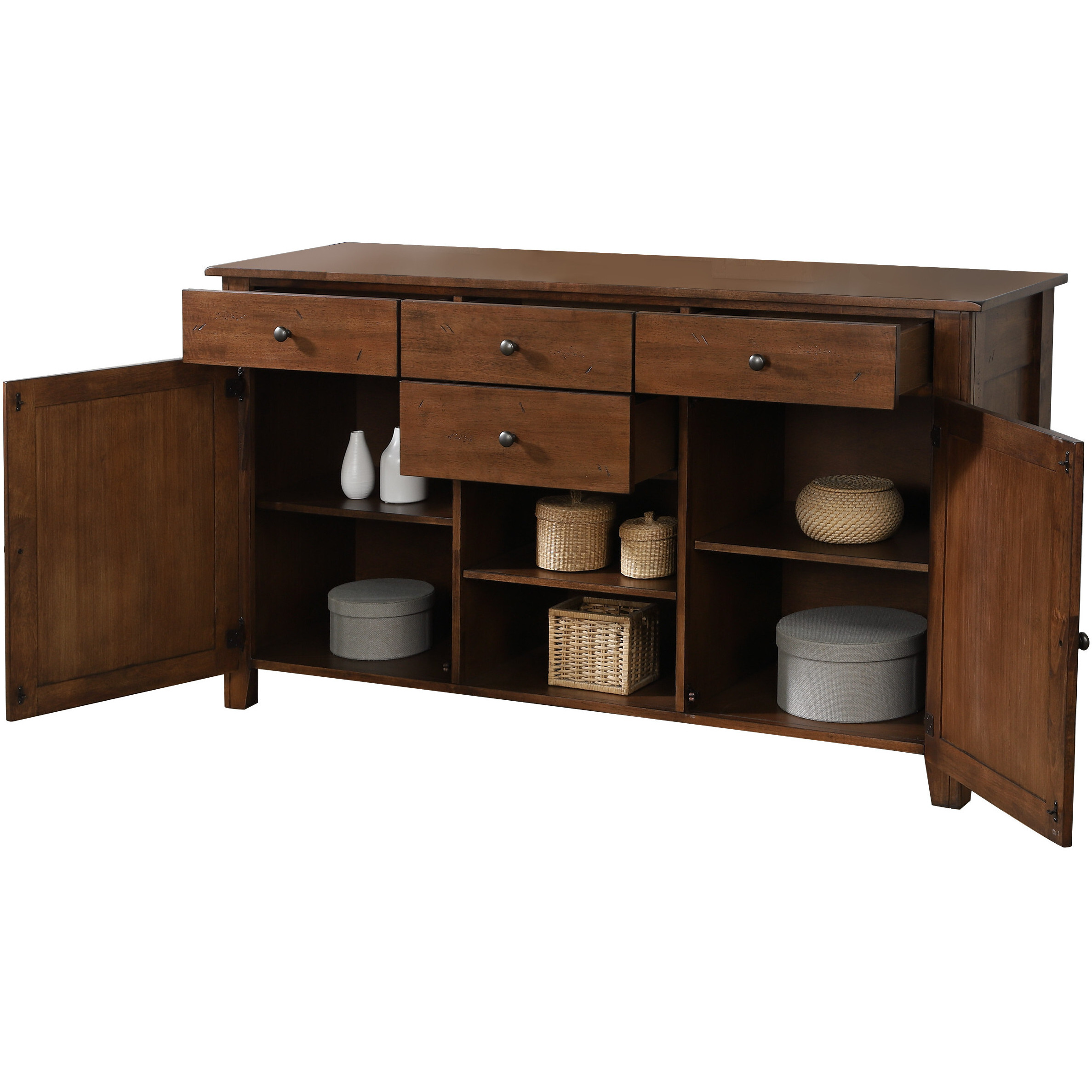 Sunset Trading Simply Brook Sideboard Server | Amish Brown