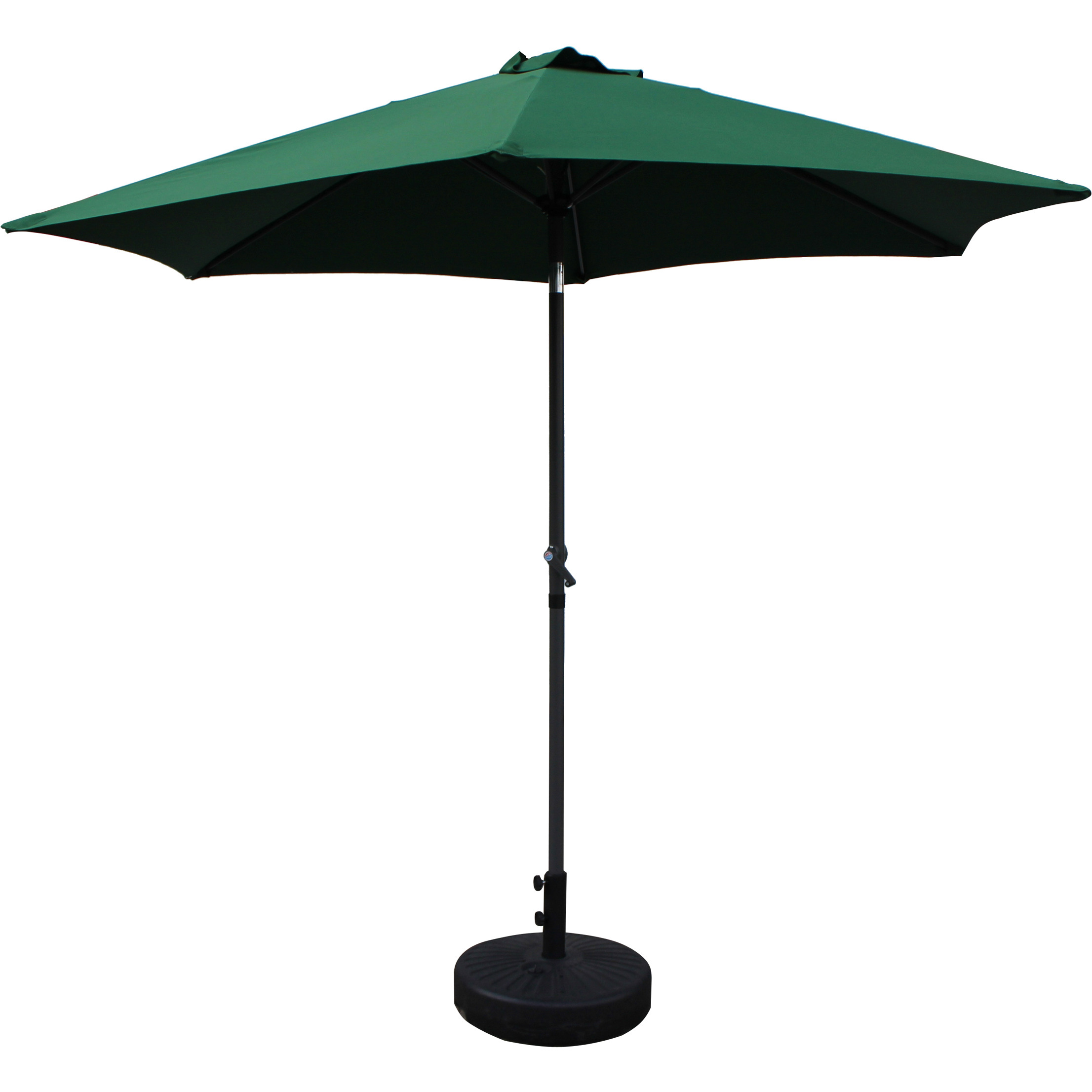 St. Kitts Aluminum 9-foot Patio Umbrella - Forest Green