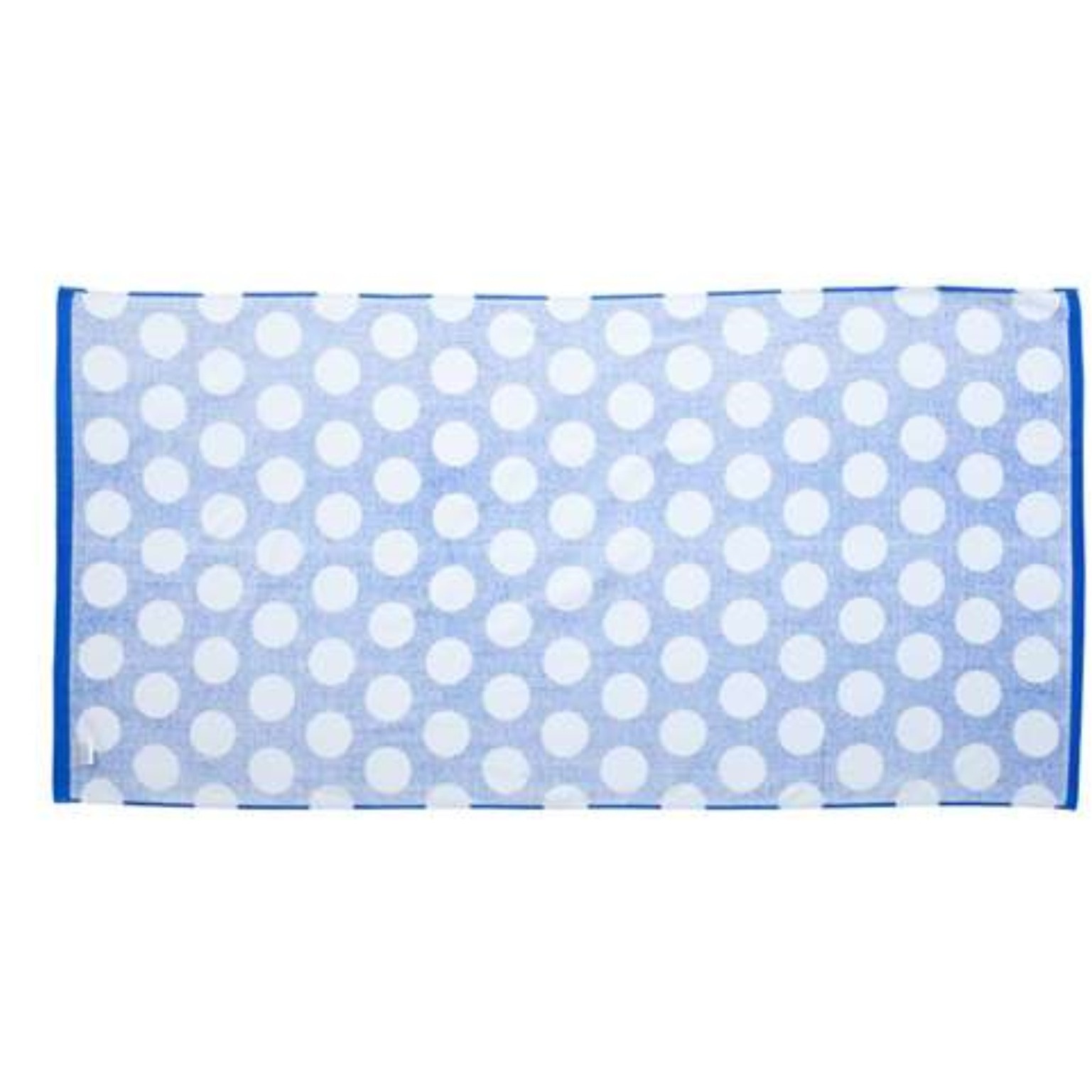 Carmel Towel Company Polka Dot Velour Beach Towel - Royal, One Size