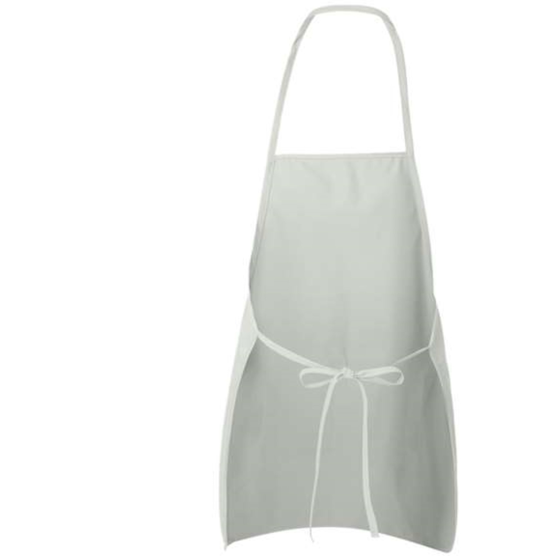 Liberty Bags Long Butcher Block Apron - White, One Size