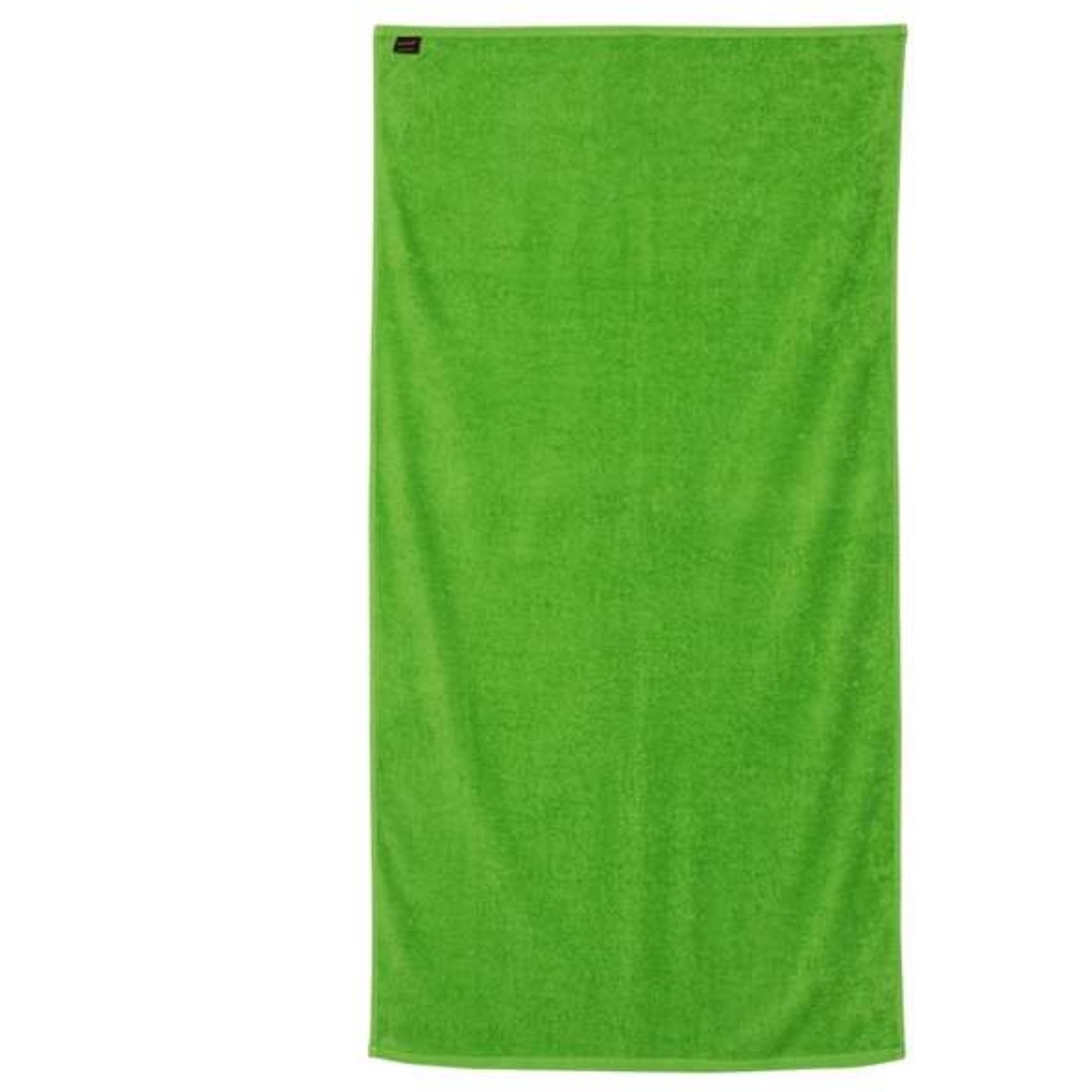 Q-Tees Velour Beach Towel - Lime, One Size