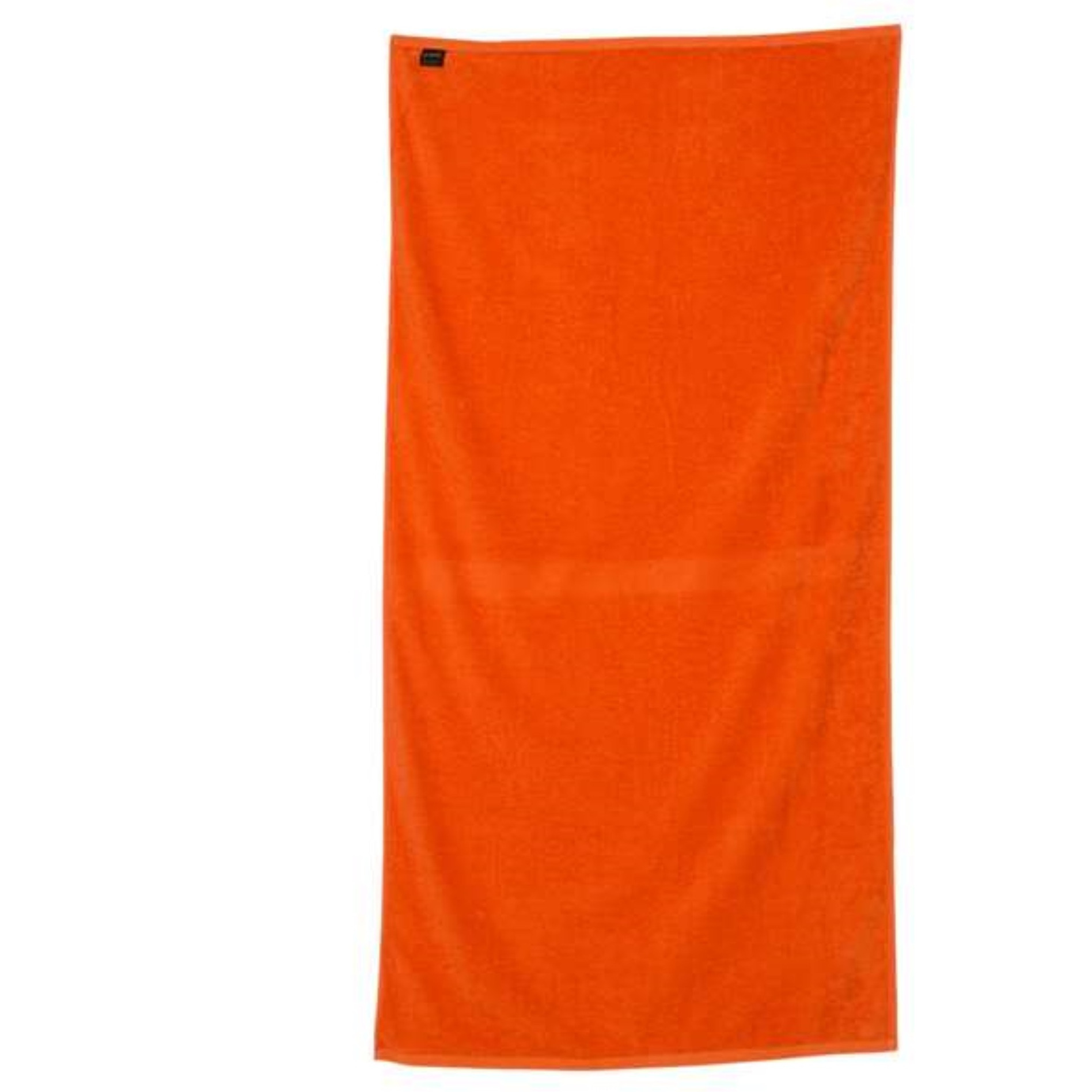 Q-Tees Velour Beach Towel - Orange, One Size