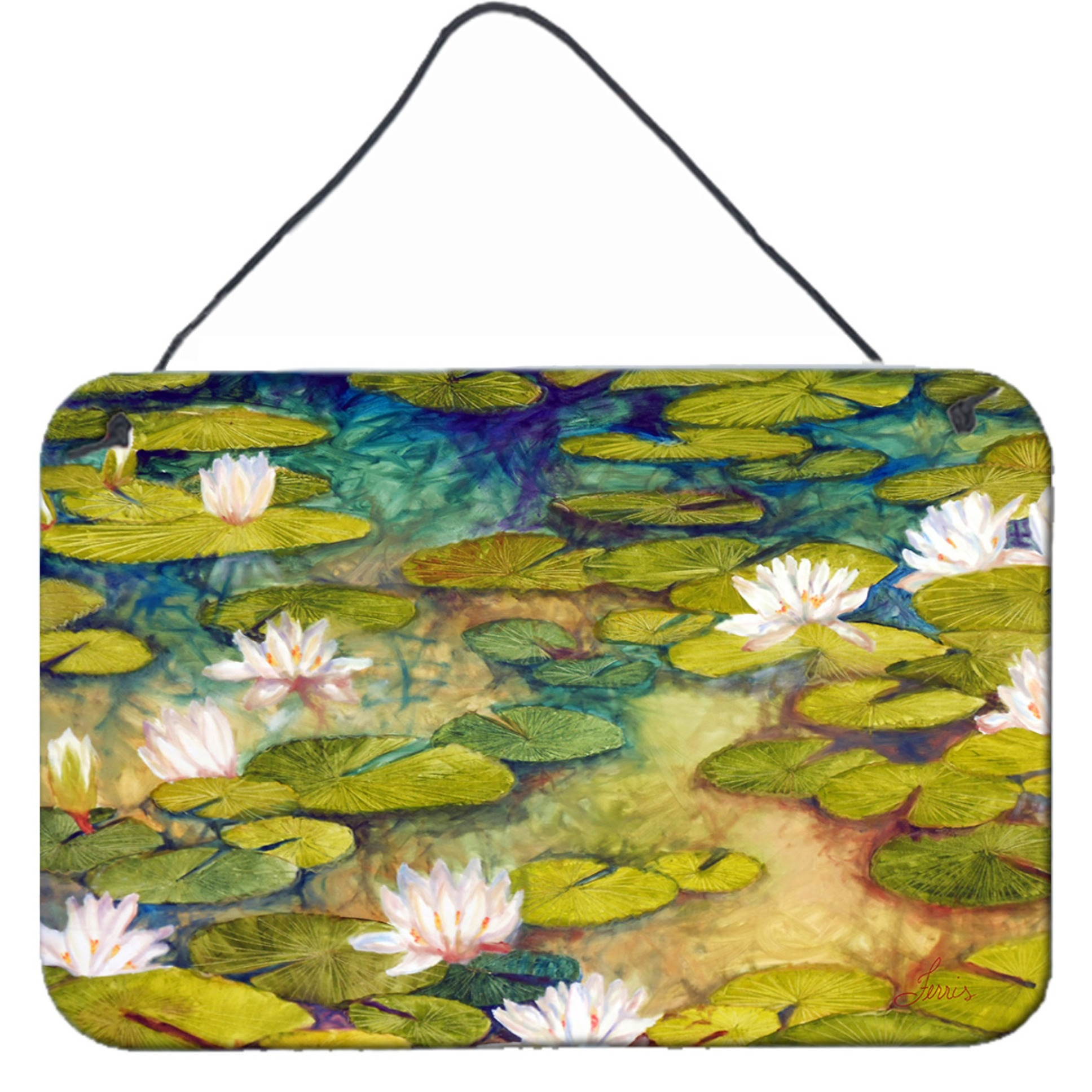 Waterlillies by Ferris Hotard Wall or Door Hanging Prints