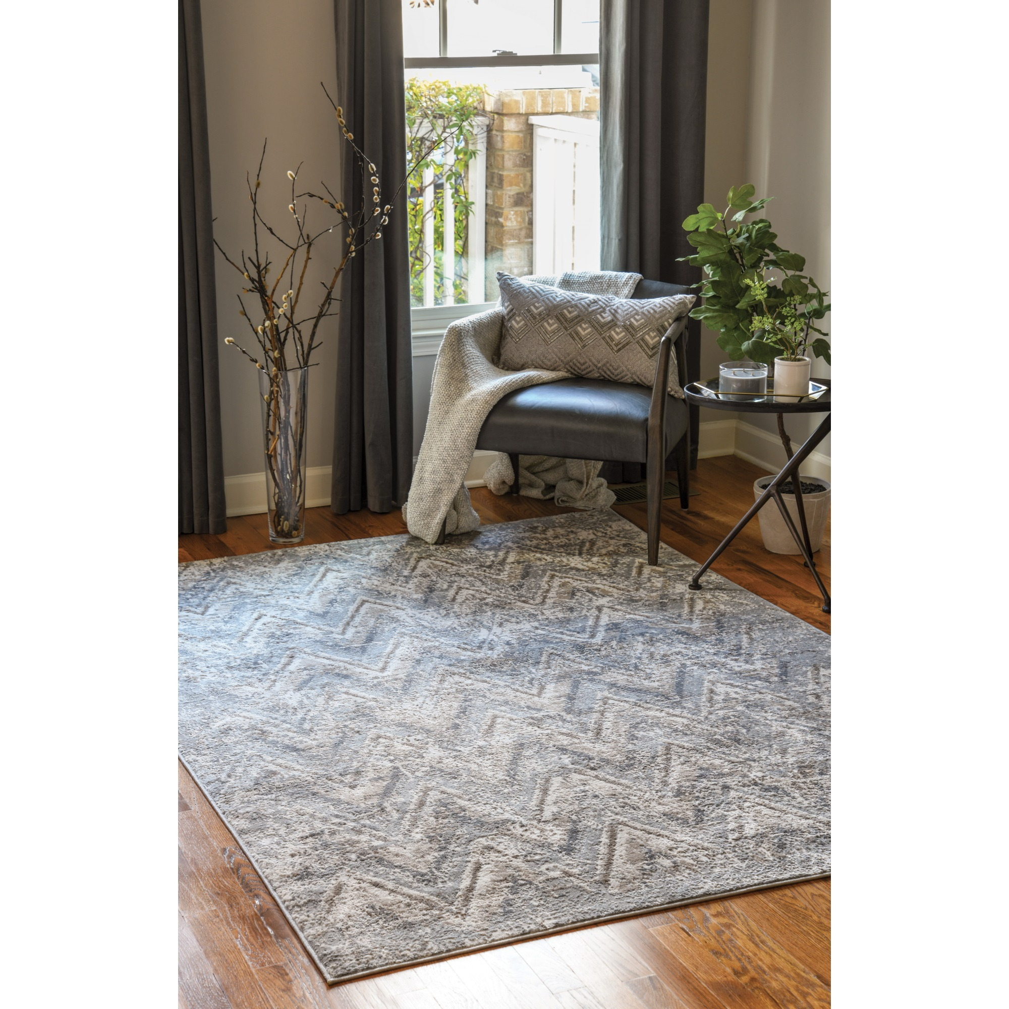 United Weavers Austin Gemology Harvest Runner Rug 2'7" x 7'4"