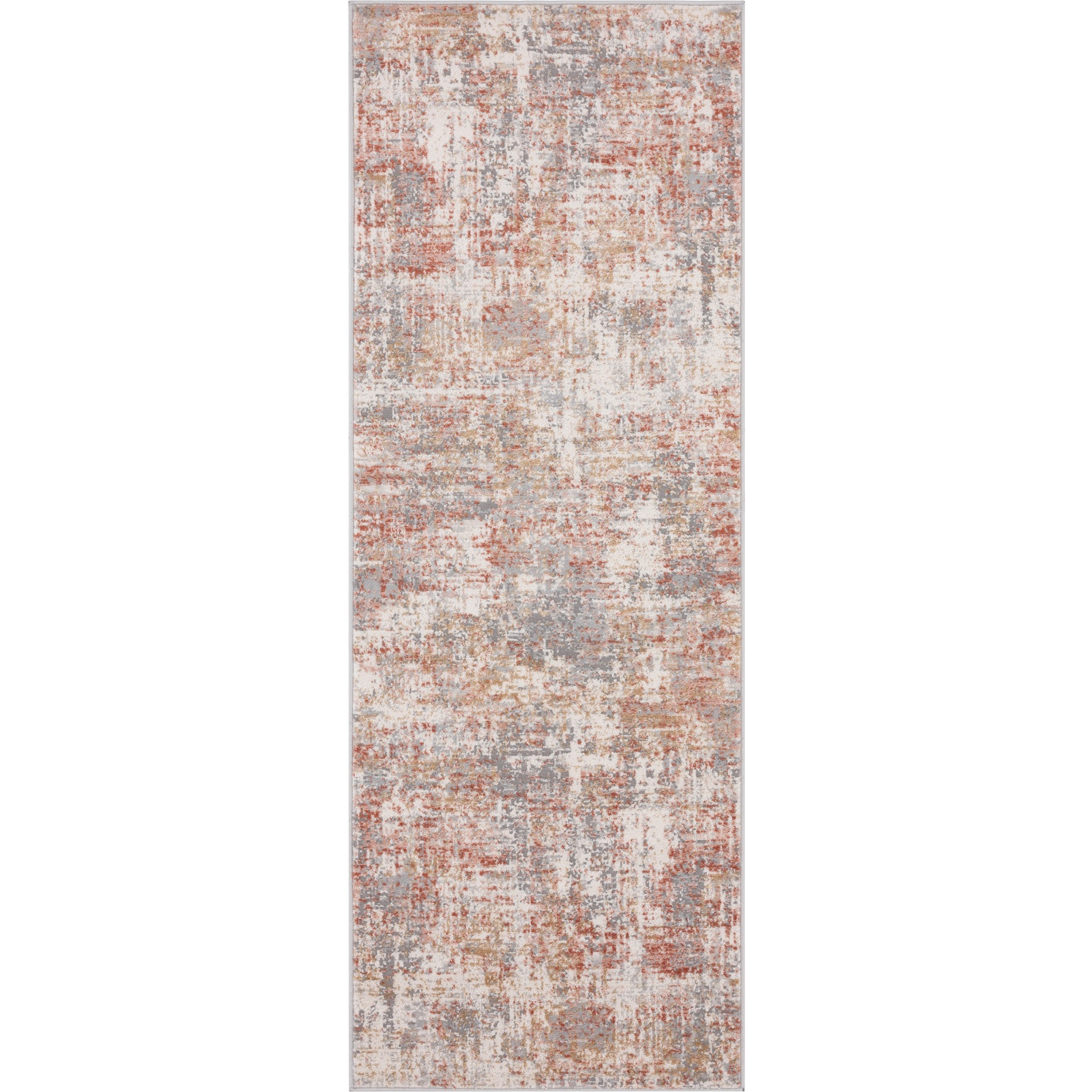 United Weavers Austin Elegance Rust Runner Rug 2'7" x 7'4"