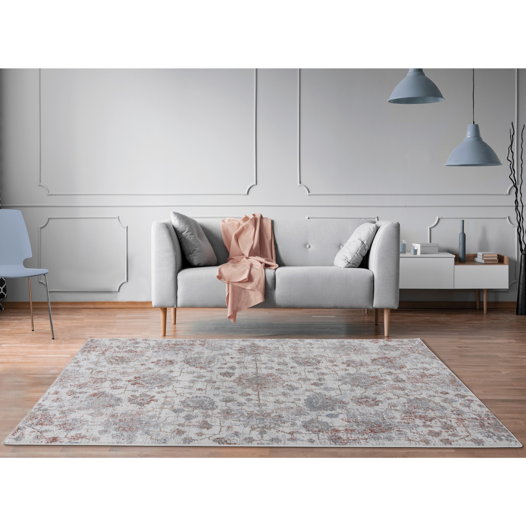 United Weavers Austin Heirloom Rust Accent Rug 1'11" x 3'