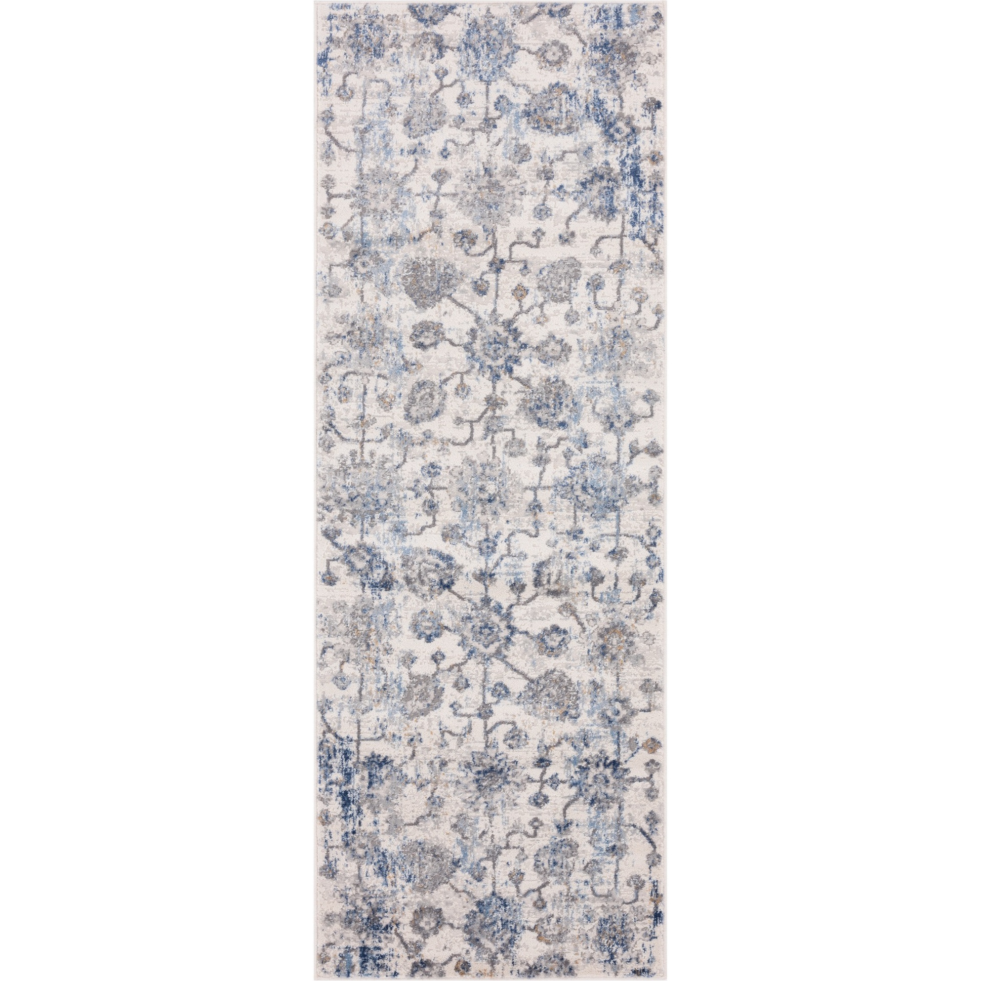 United Weavers Austin Heirloom Blue Runner Rug 2'7" x 7'4"