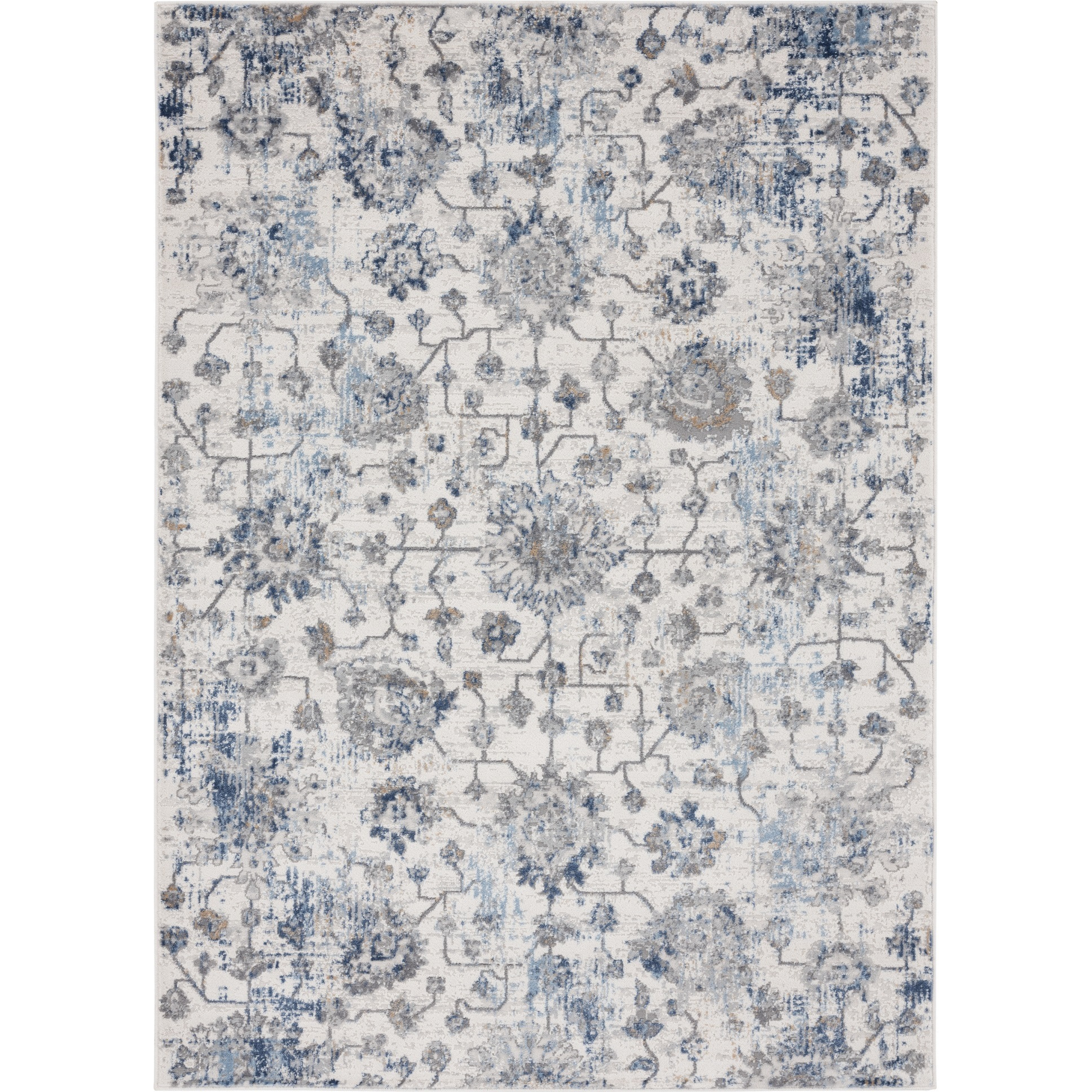 United Weavers Austin Heirloom Blue Area Rug 7'10" x 10'6"