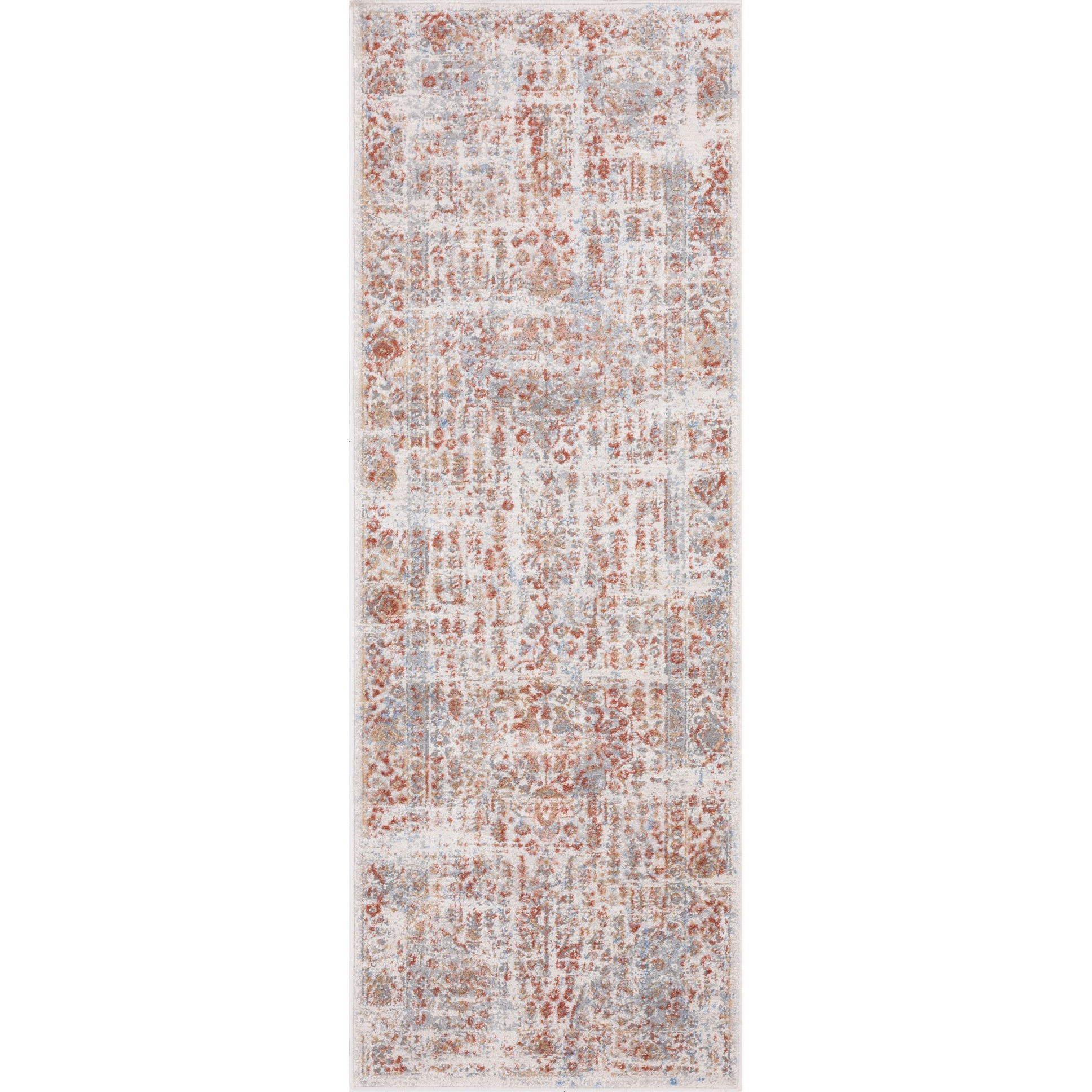 United Weavers Austin Nixon Rust Runner Rug 2'7" x 7'4"