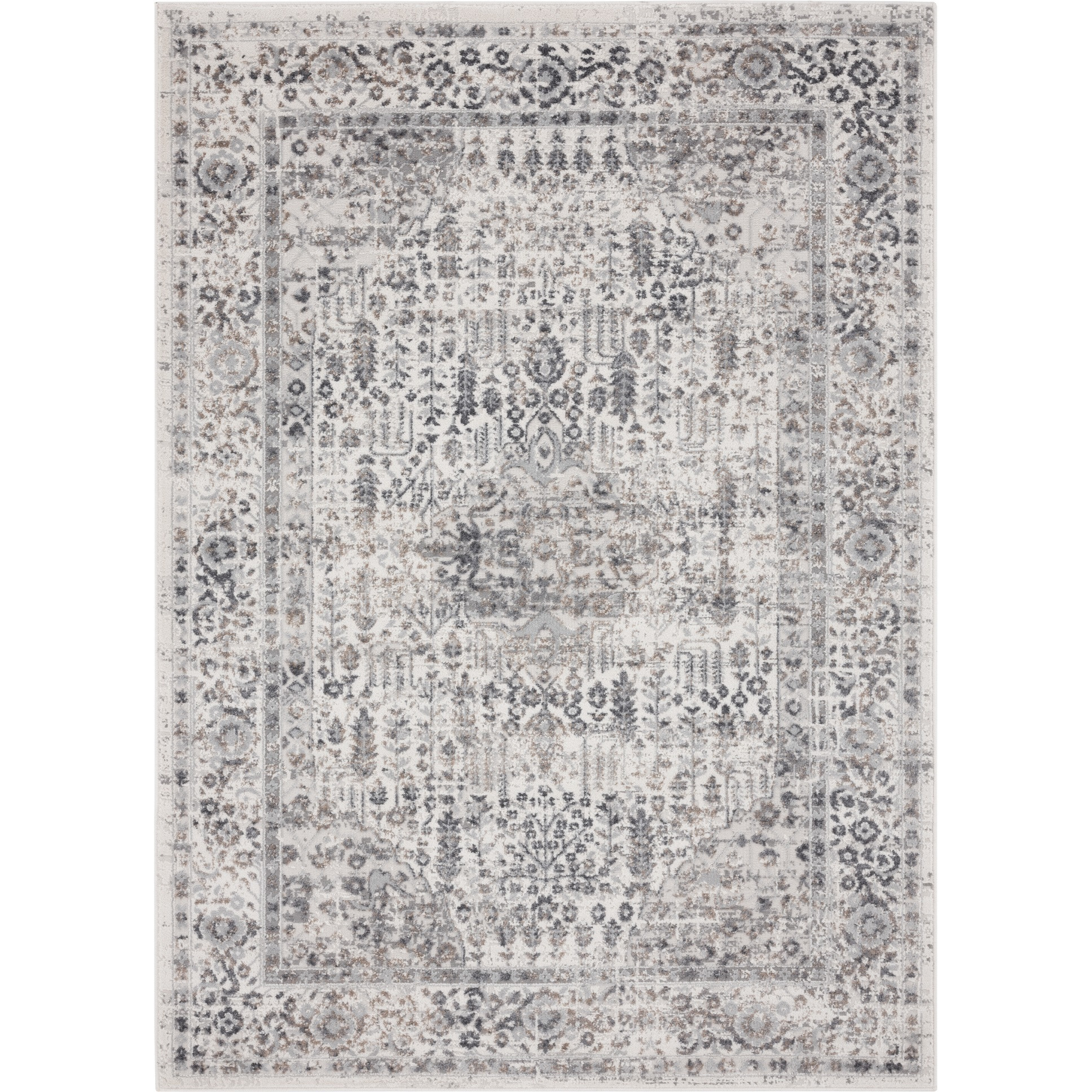 United Weavers Austin Nixon Grey Oversize Area Rug 12'6" x 15'