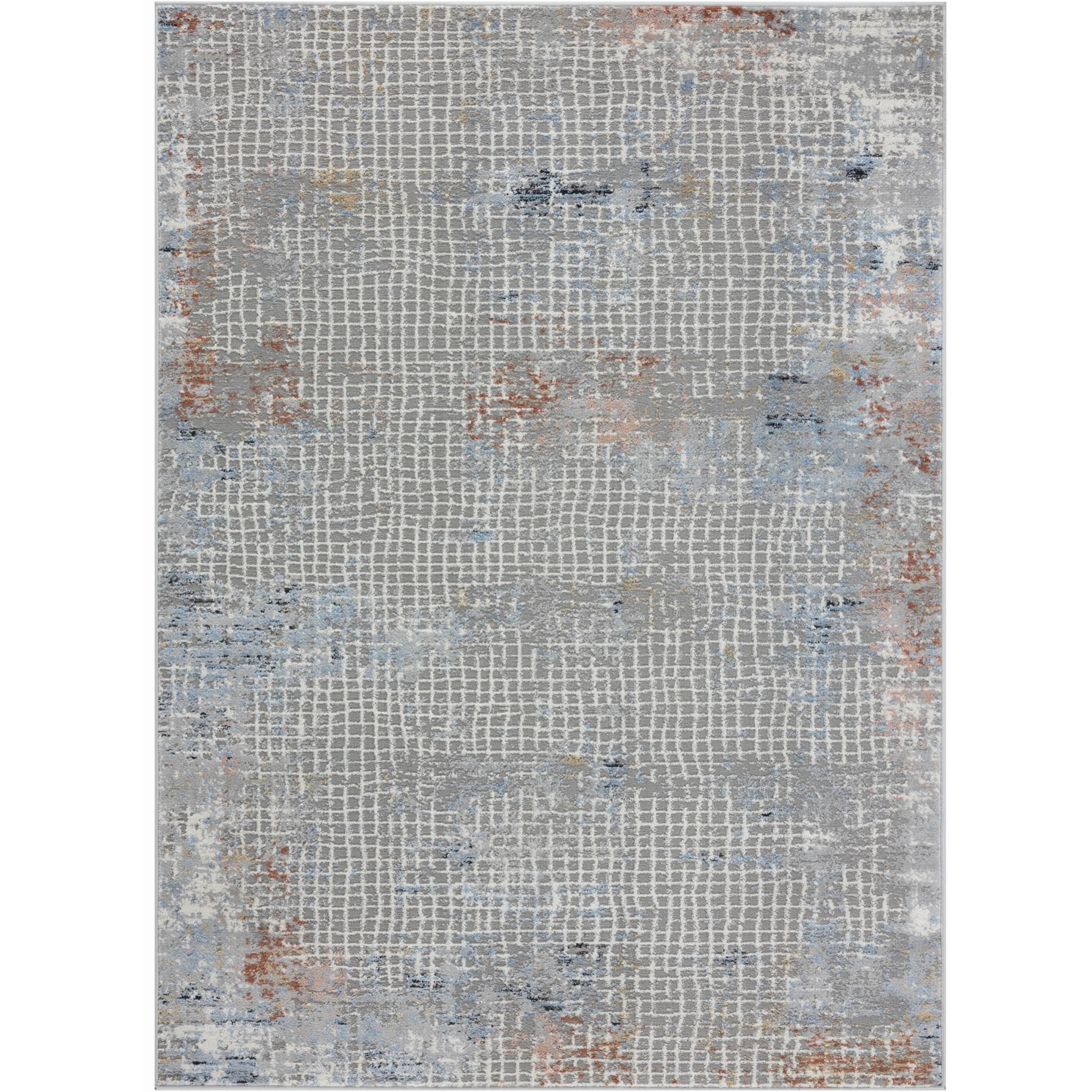 United Weavers Austin Devine Rust Area Rug 7'10" x 10'6"
