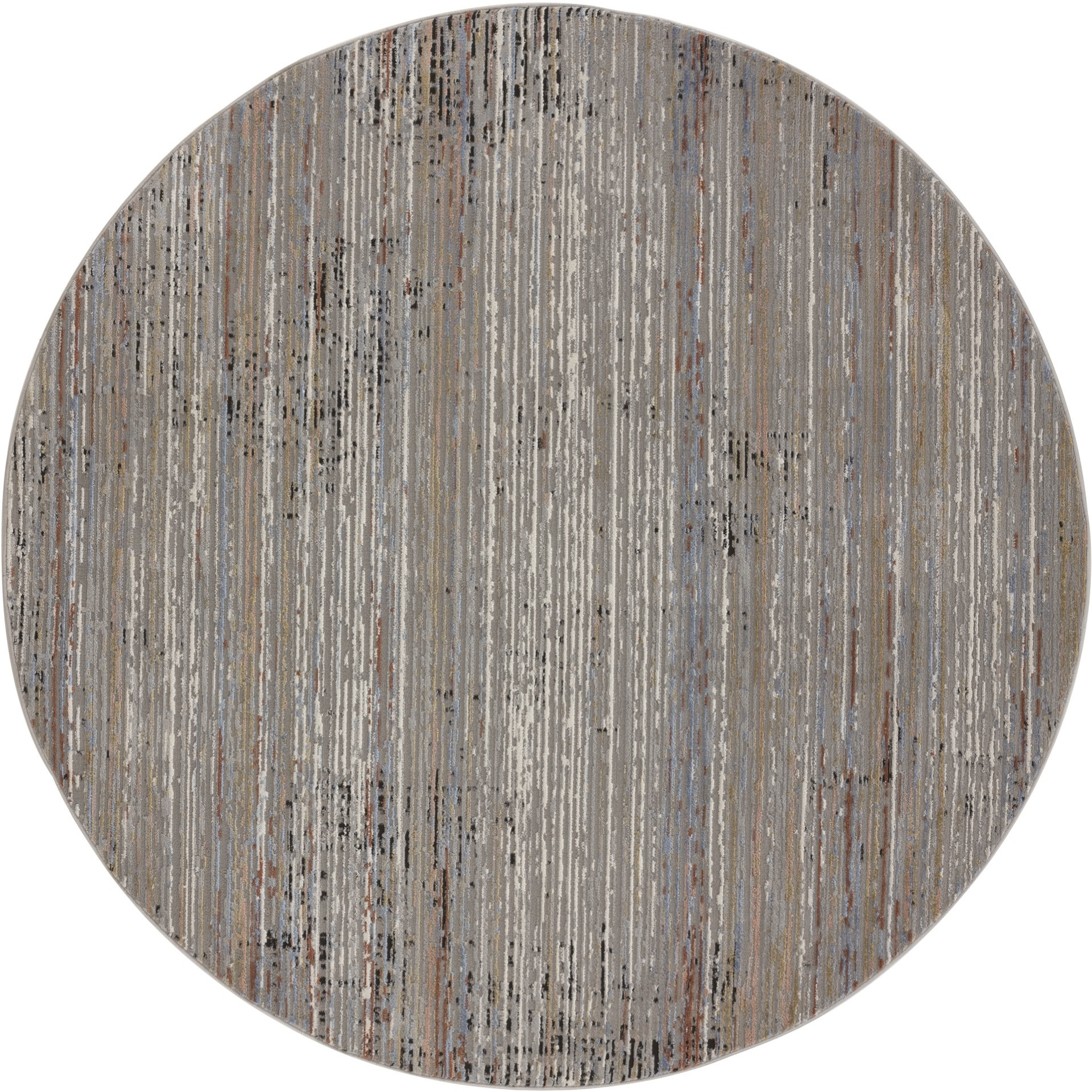 United Weavers Austin Westway Rust Round Rug 7'10" RD